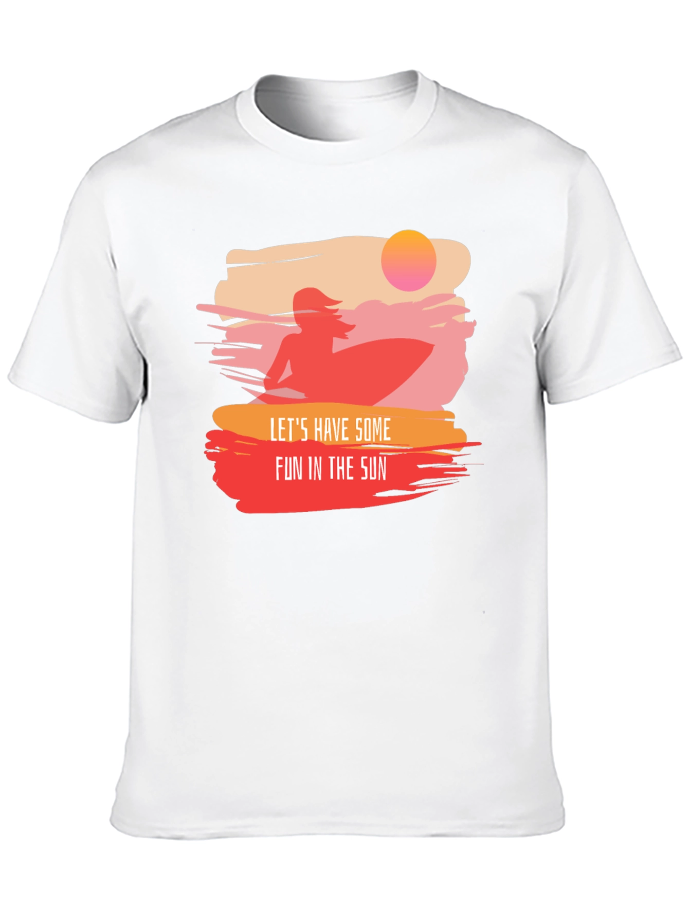 Summer Fun Surf T-Shirt - Stylish Graphic Tee