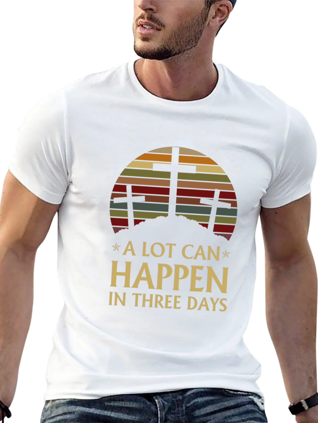 A Lot Can Happen In Three Days Graphic Tee