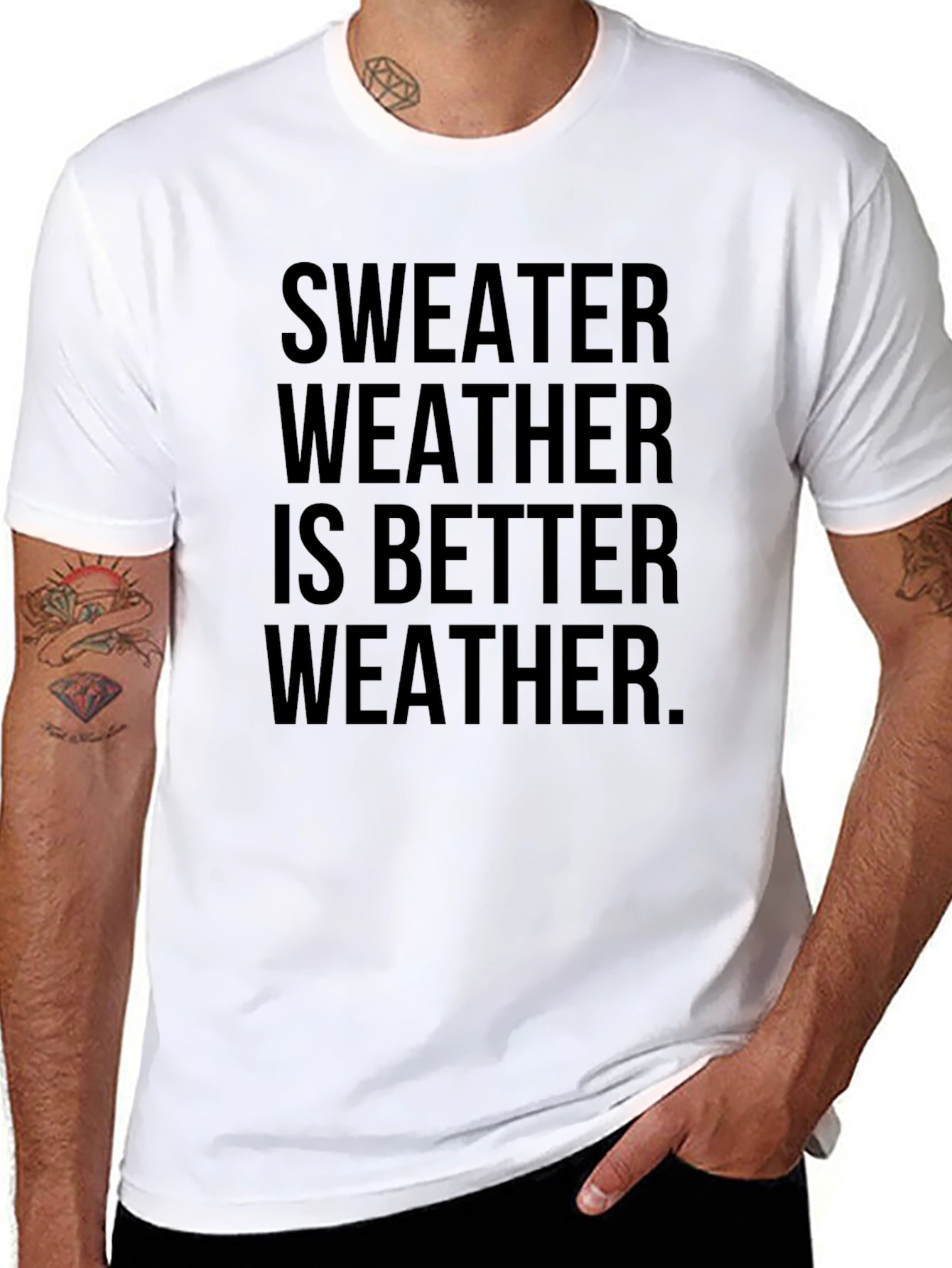 Sweater Weather Graphic T-Shirt