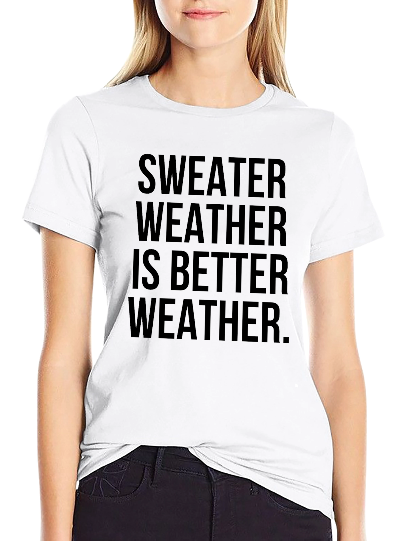 Sweater Weather Graphic T-Shirt