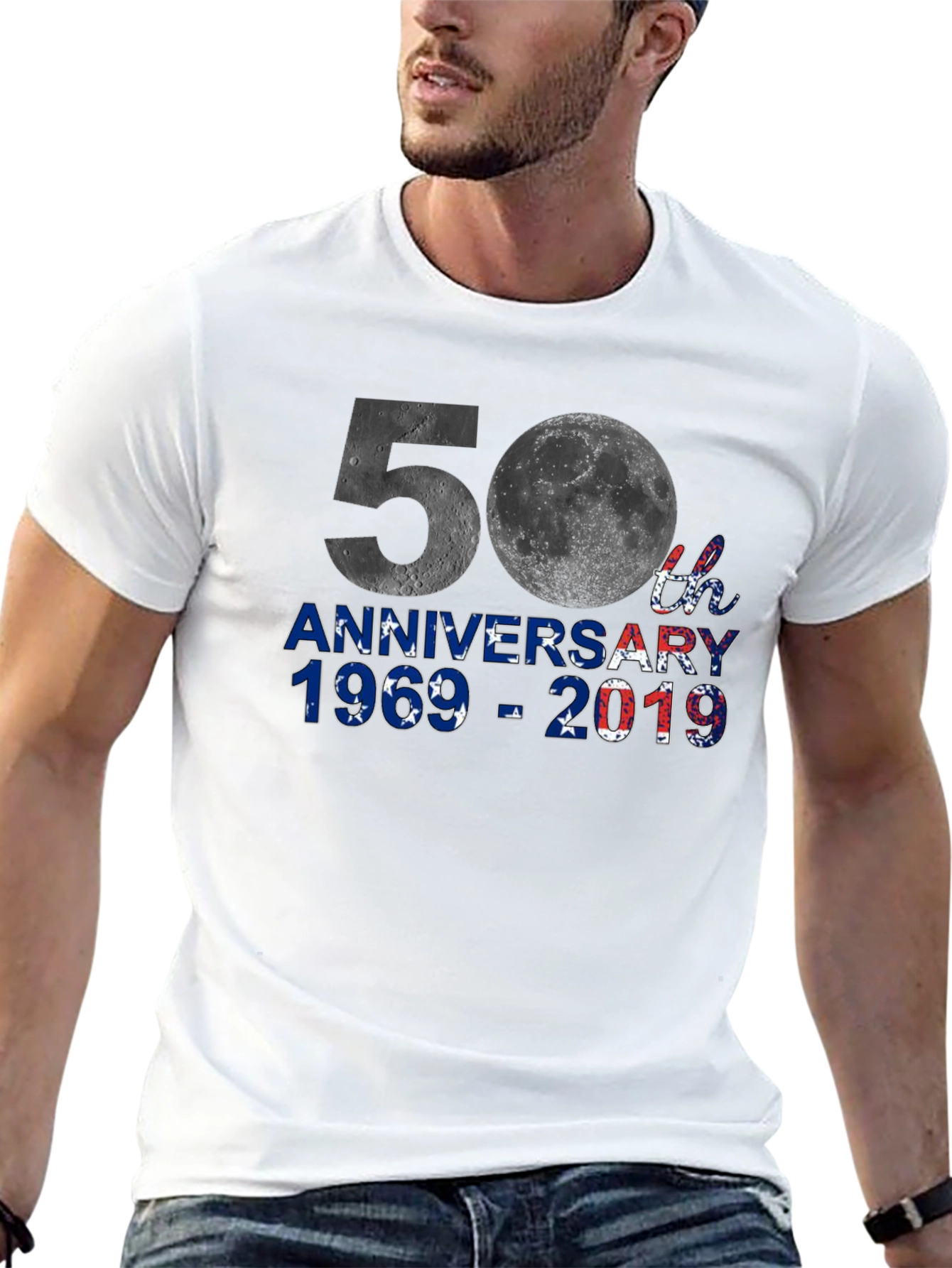 50th Anniversary Moon Landing Graphic T-Shirt