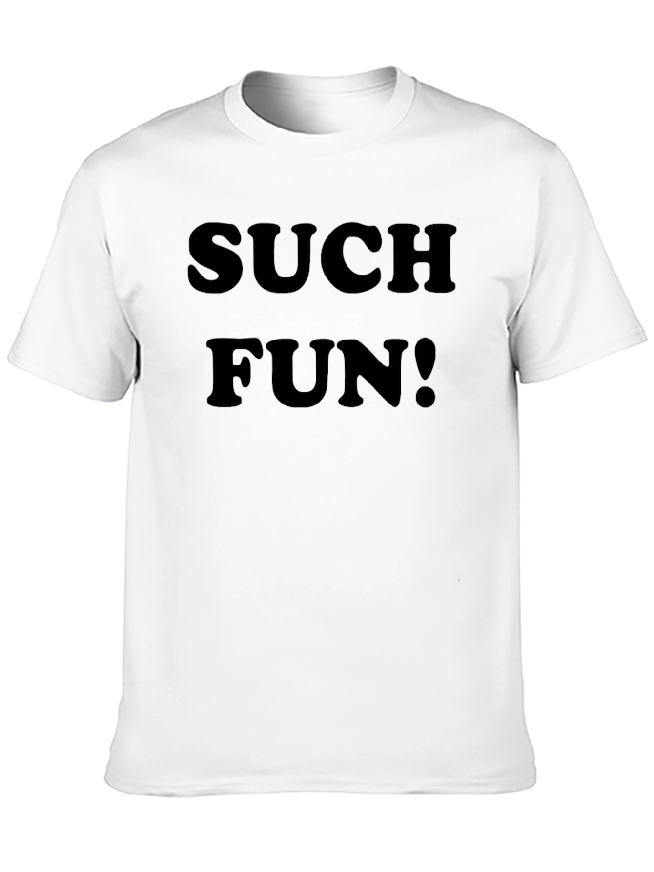 Such Fun! Black Graphic T-Shirt