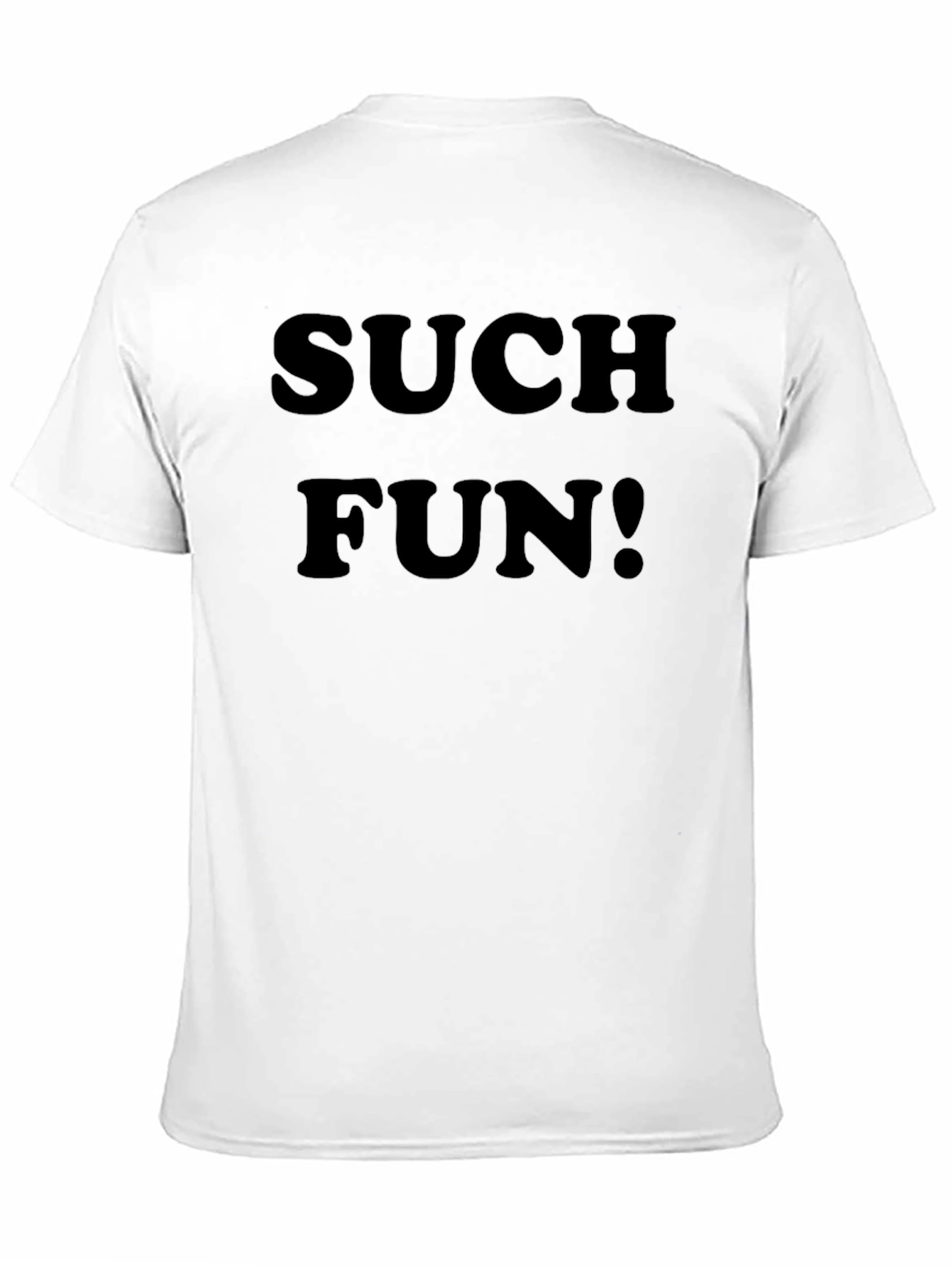 Such Fun! Black Graphic T-Shirt