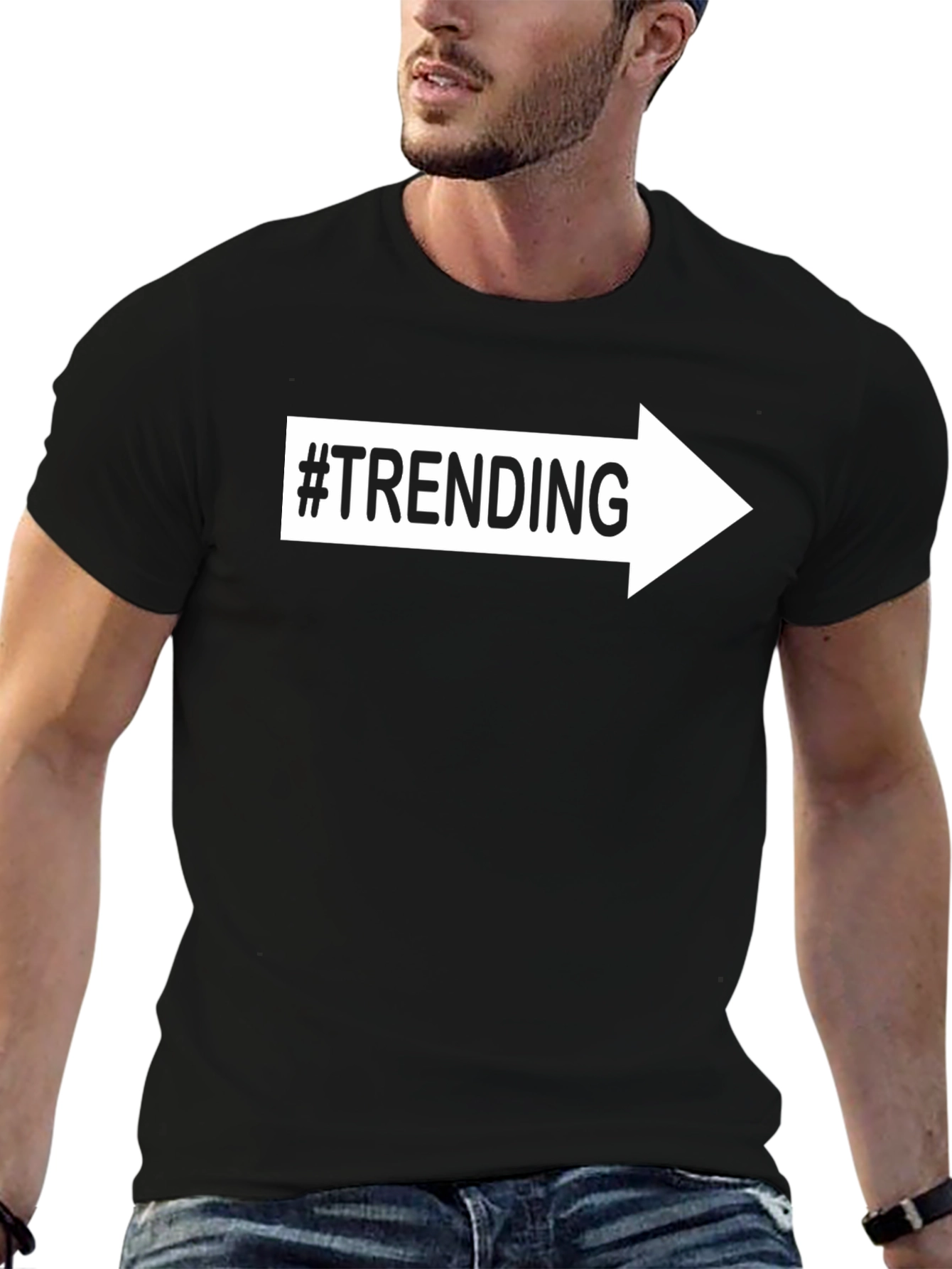 #Trending Arrow Graphic Tee - Unisex Style