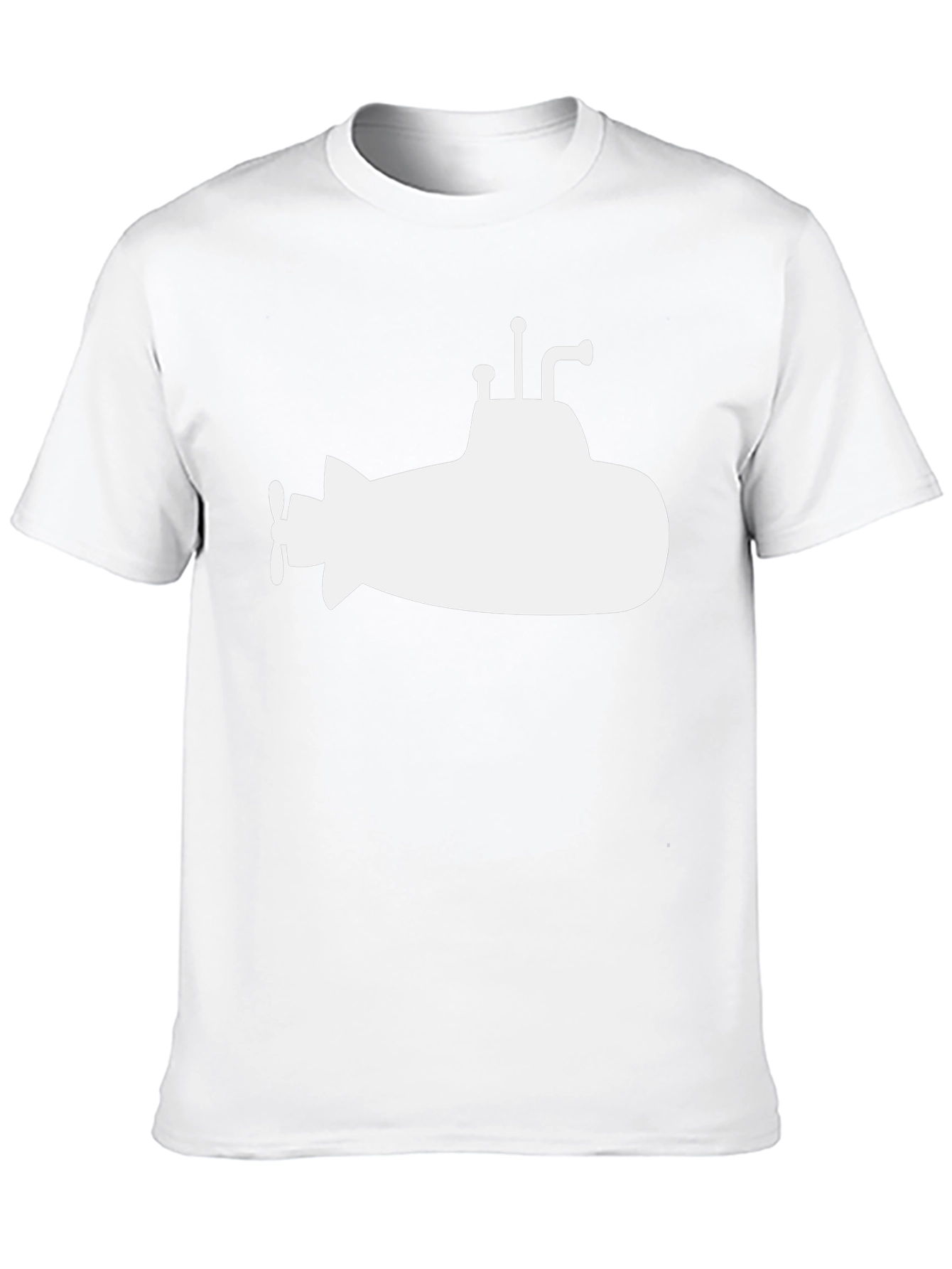 Submarine Graphic Tee - Classic Black Cotton T-Shirt
