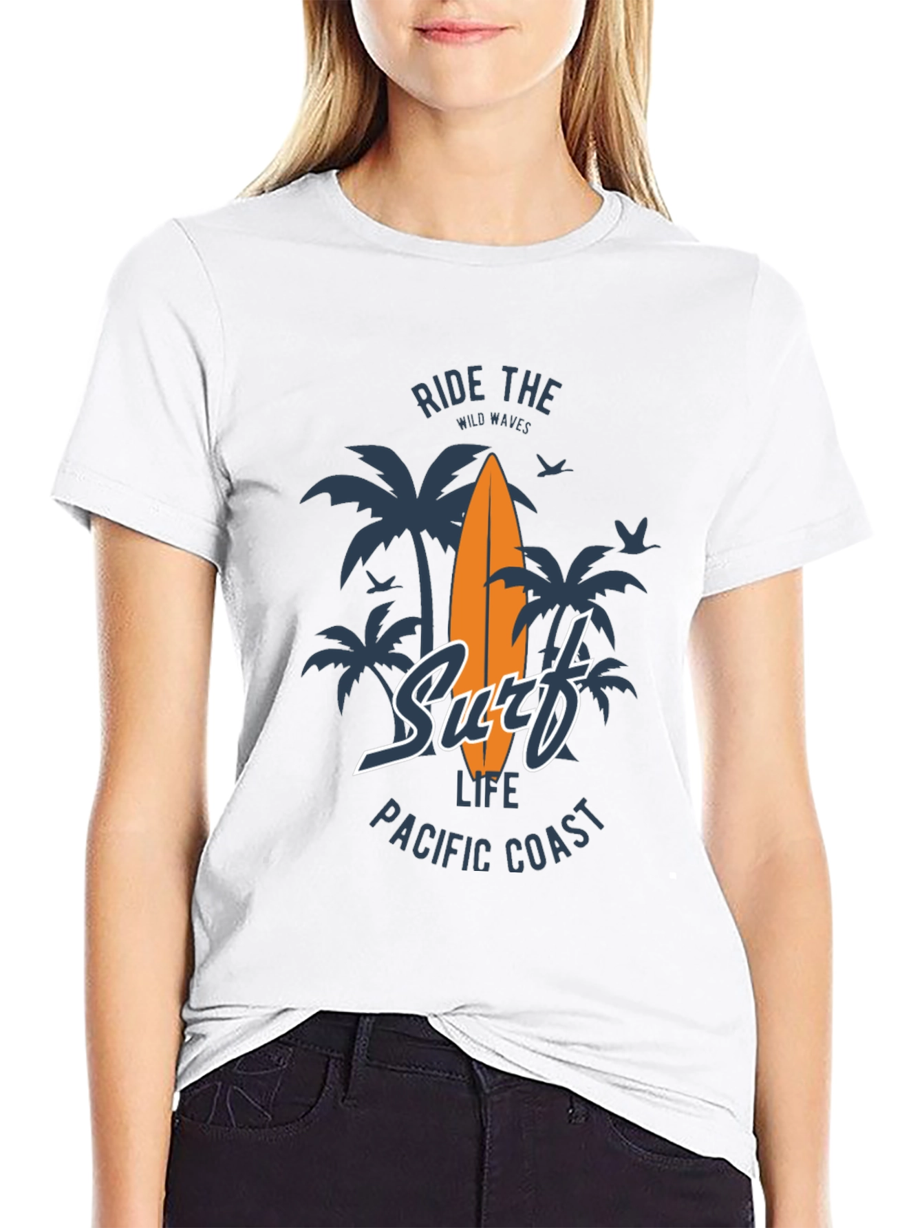 Surf Life T-Shirt - Ride the Wild Waves