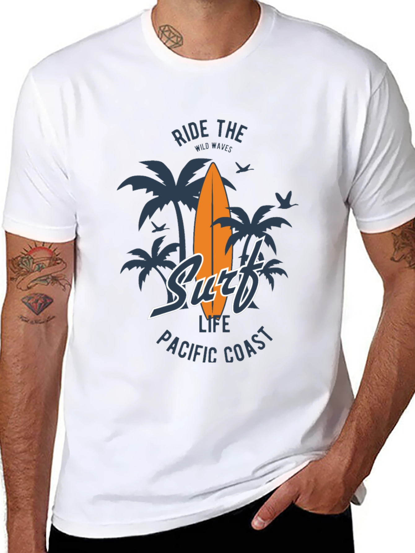 Surf Life T-Shirt - Ride the Wild Waves