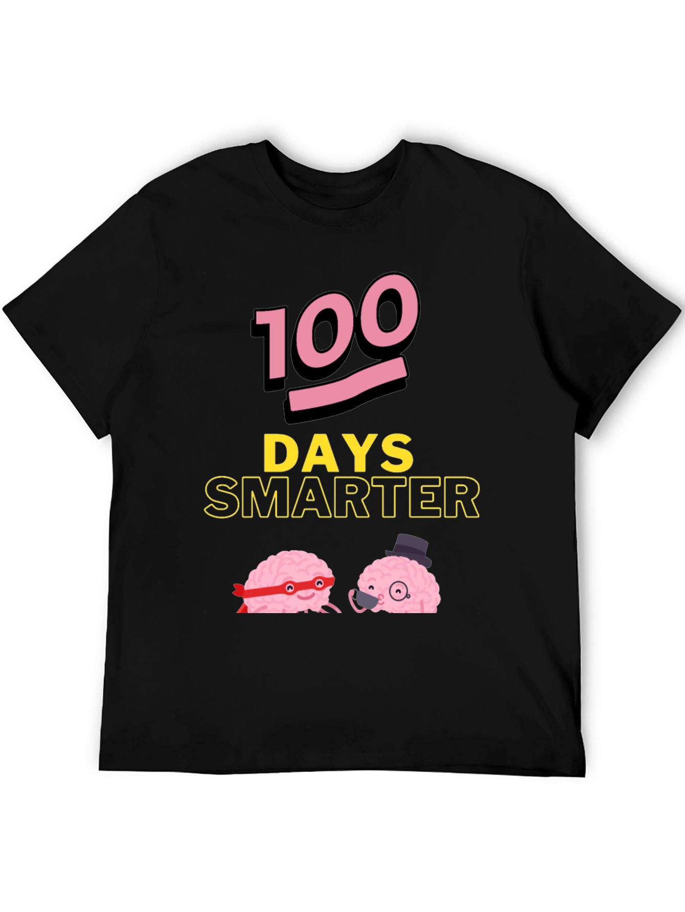 100 Days Smarter Funny Brains T-Shirt
