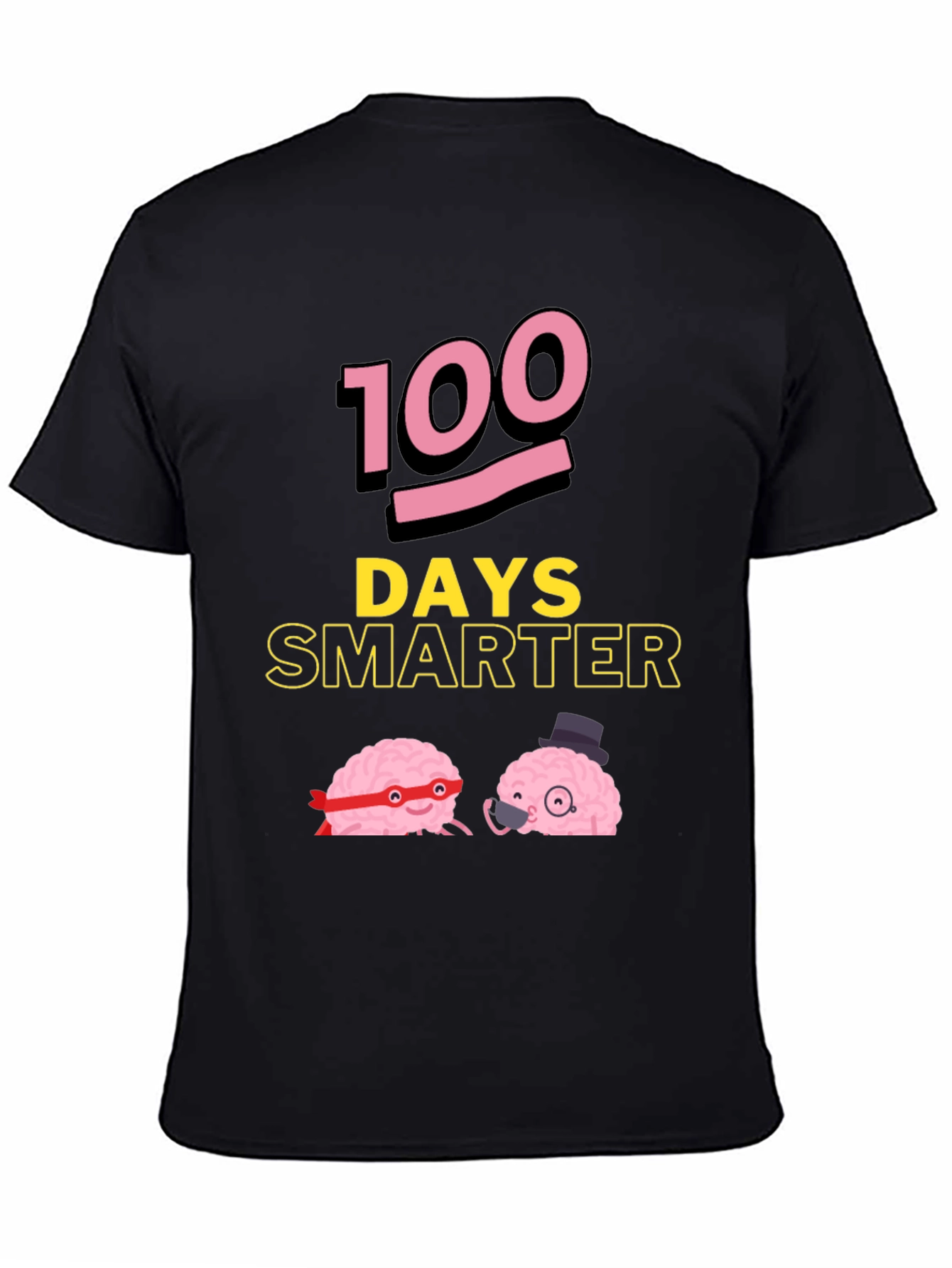 100 Days Smarter Funny Brains T-Shirt