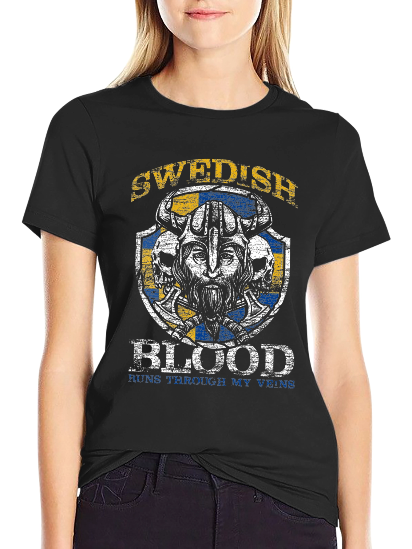 Swedish Blood Viking T-Shirt