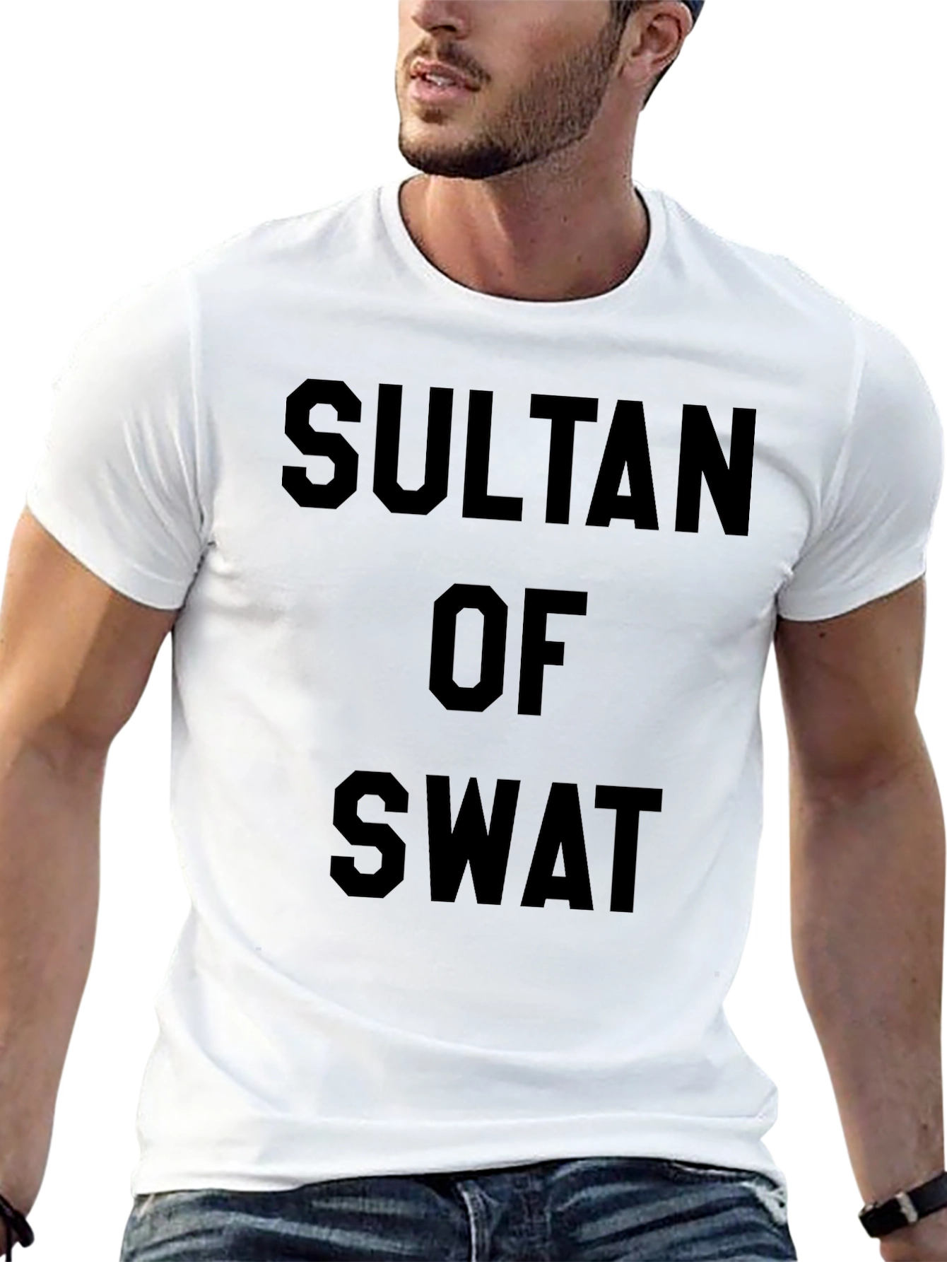 Sultan of Swat Black Graphic T-Shirt