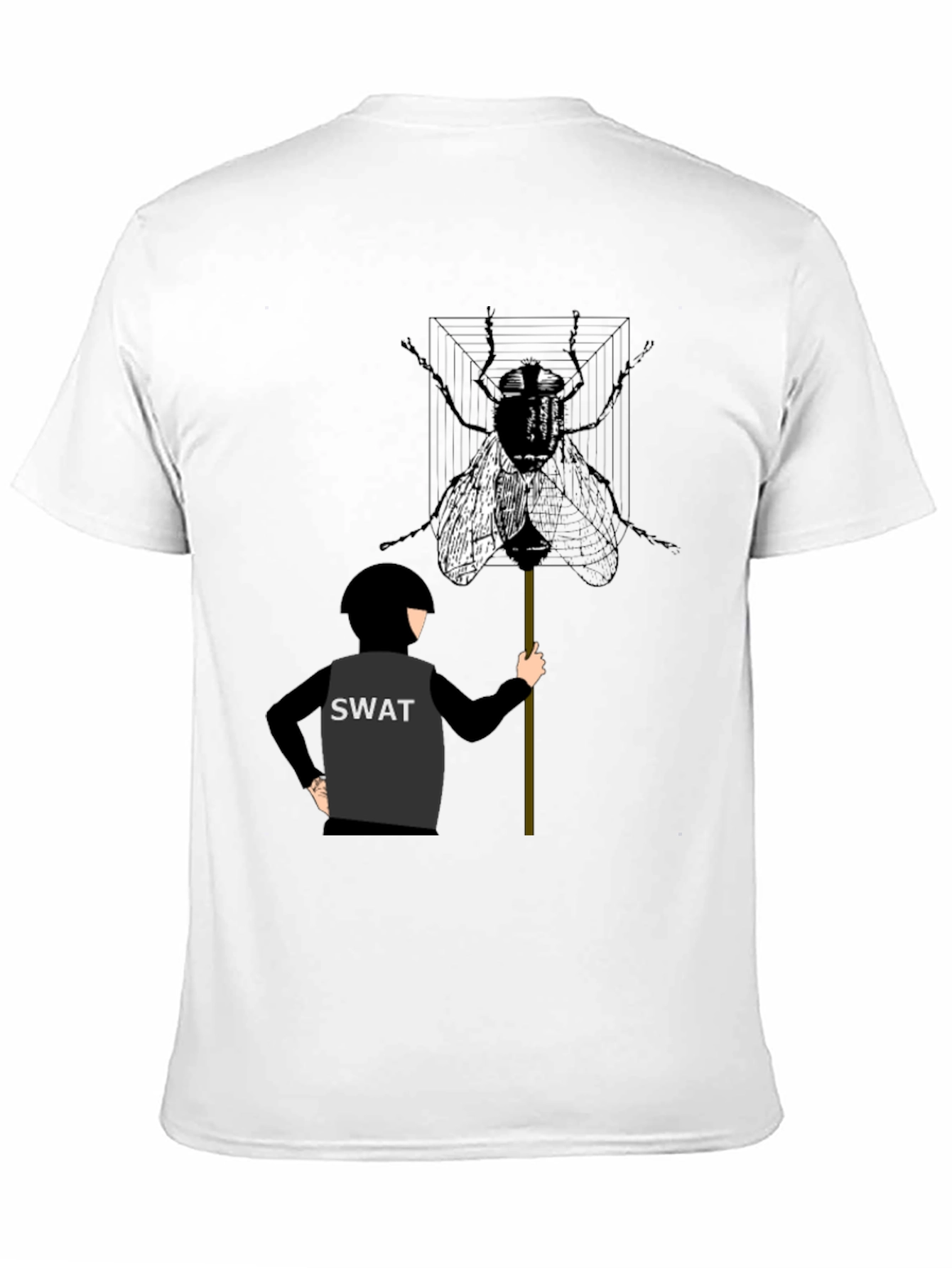 SWAT Team Fly T-Shirt - Unique Graphic Tee