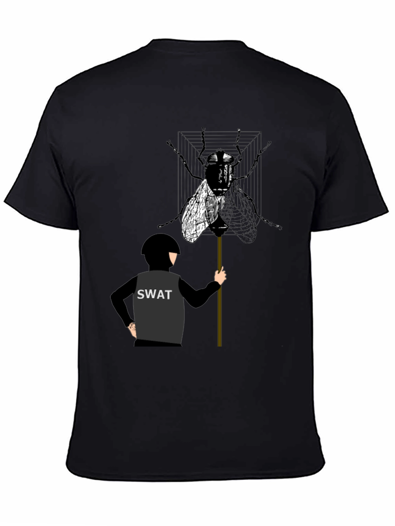 SWAT Team Fly T-Shirt - Unique Graphic Tee