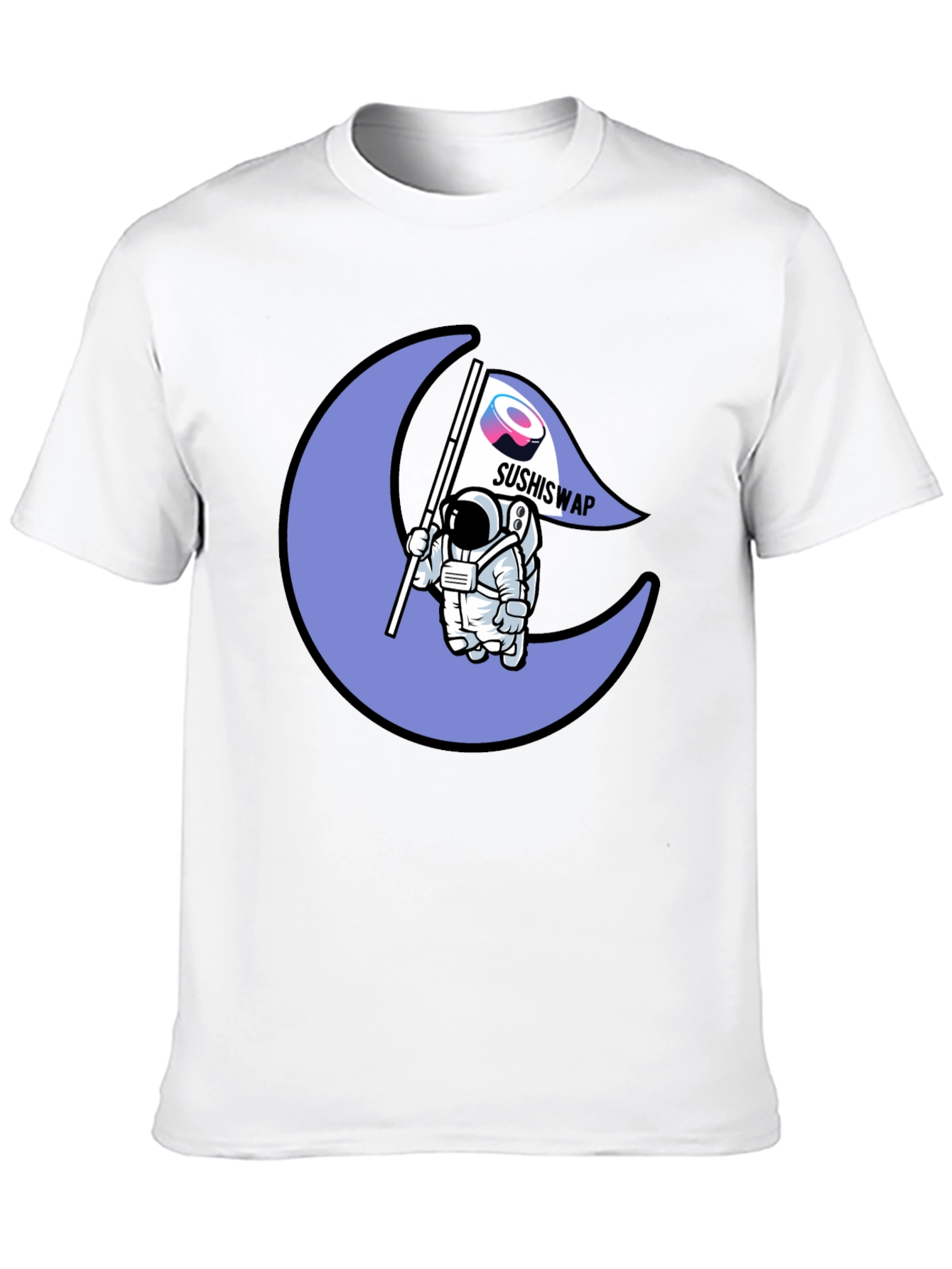 SushiSwap Astronaut Moon T-Shirt