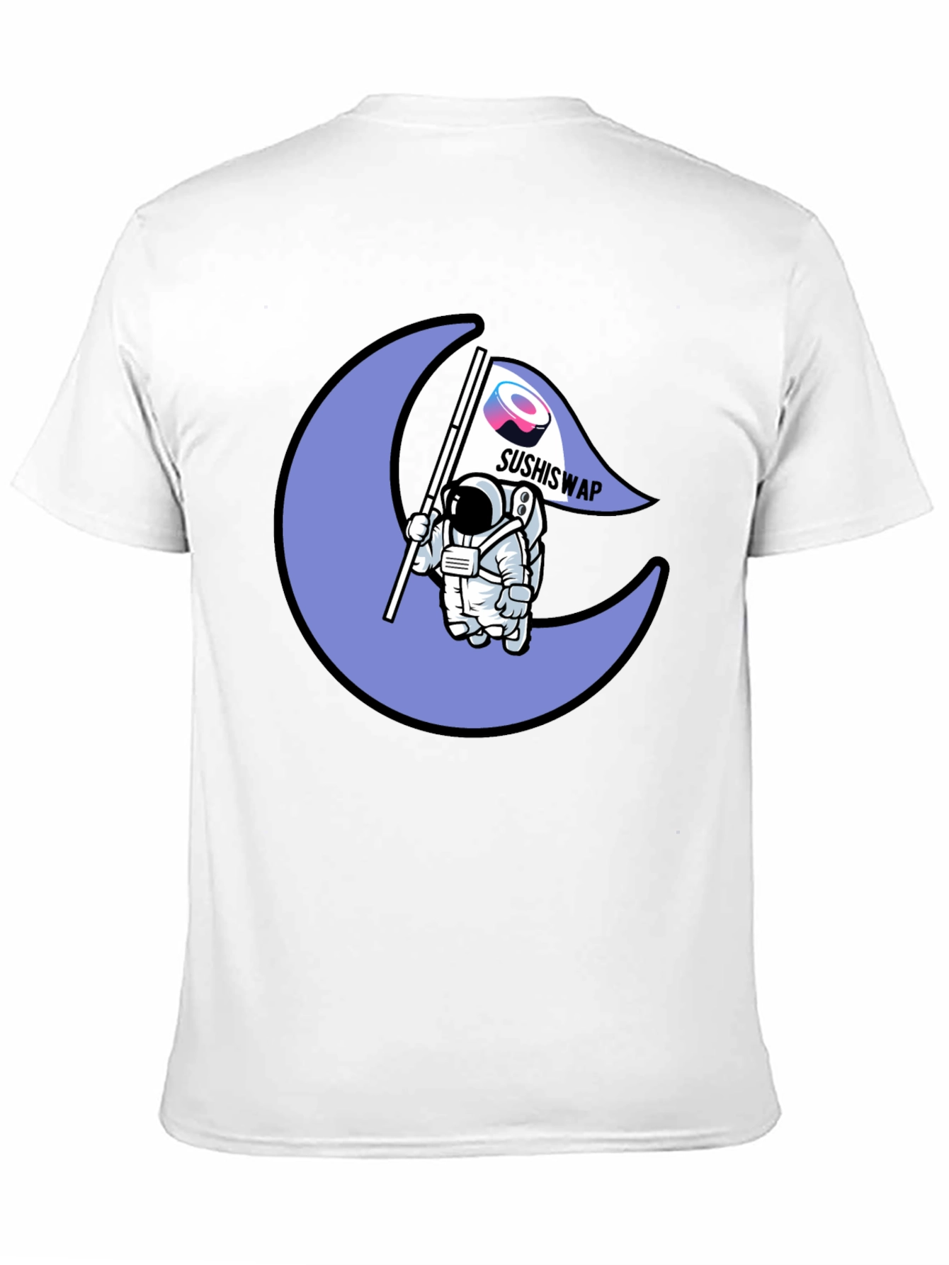 SushiSwap Astronaut Moon T-Shirt