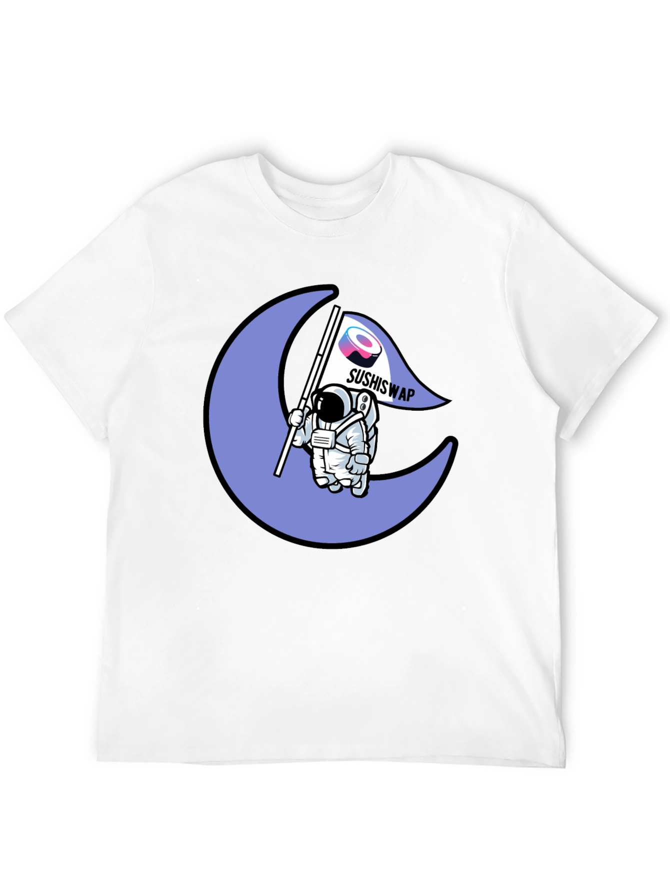 SushiSwap Astronaut Moon T-Shirt