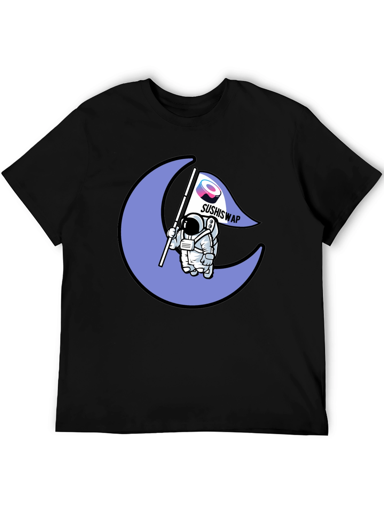 SushiSwap Astronaut Moon T-Shirt