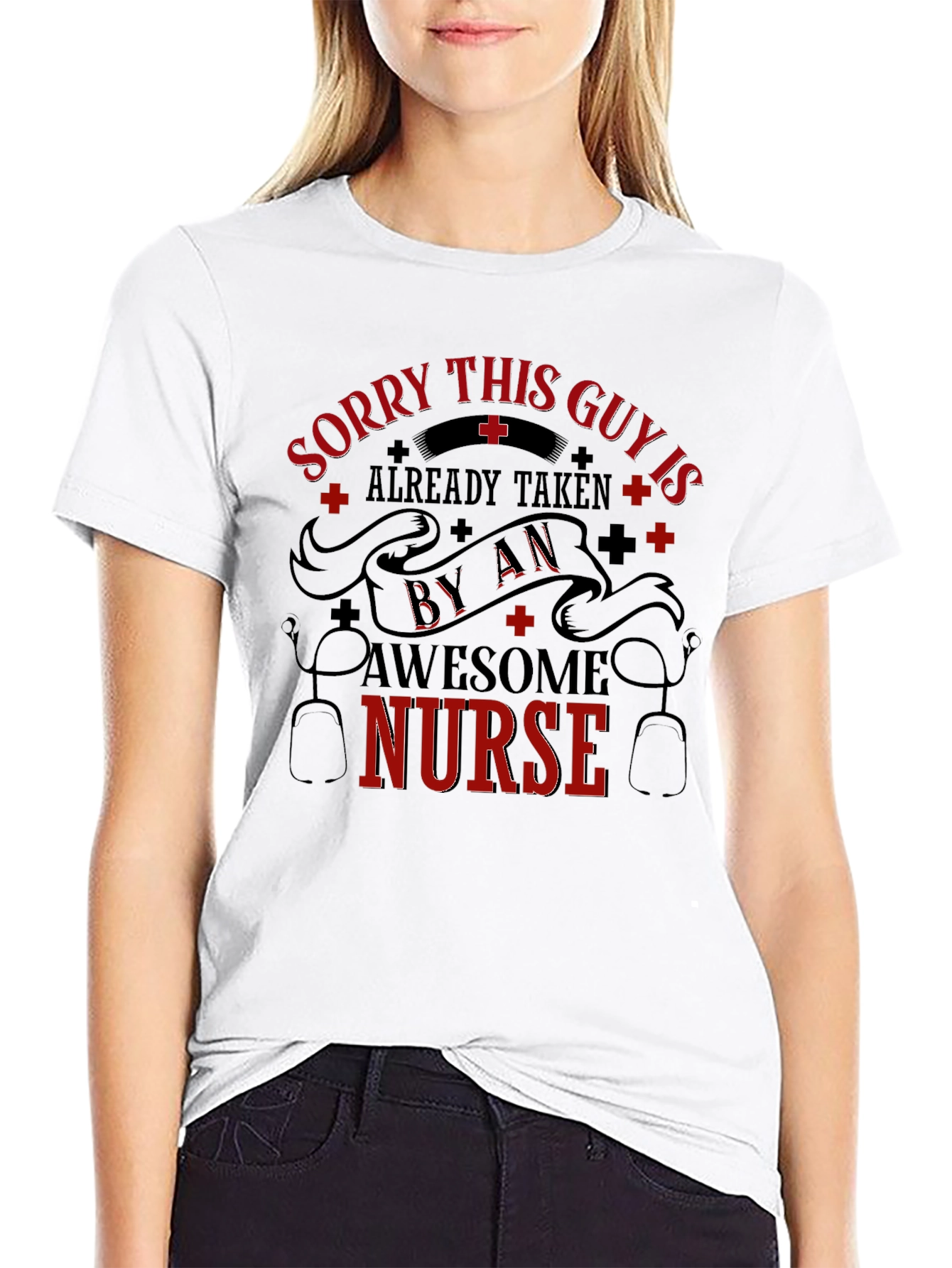 Taken By An Awesome Nurse Graphic T-Shirt