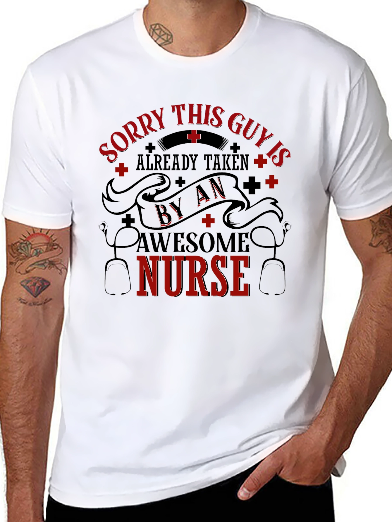 Taken By An Awesome Nurse Graphic T-Shirt