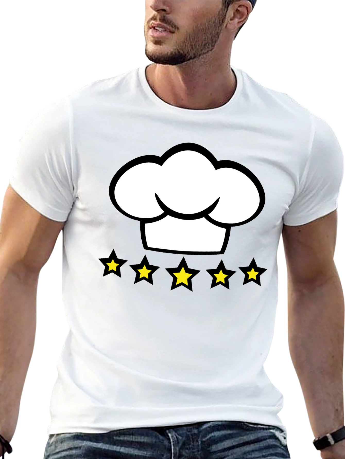 5-Star Chef T-Shirt - Culinary Excellence