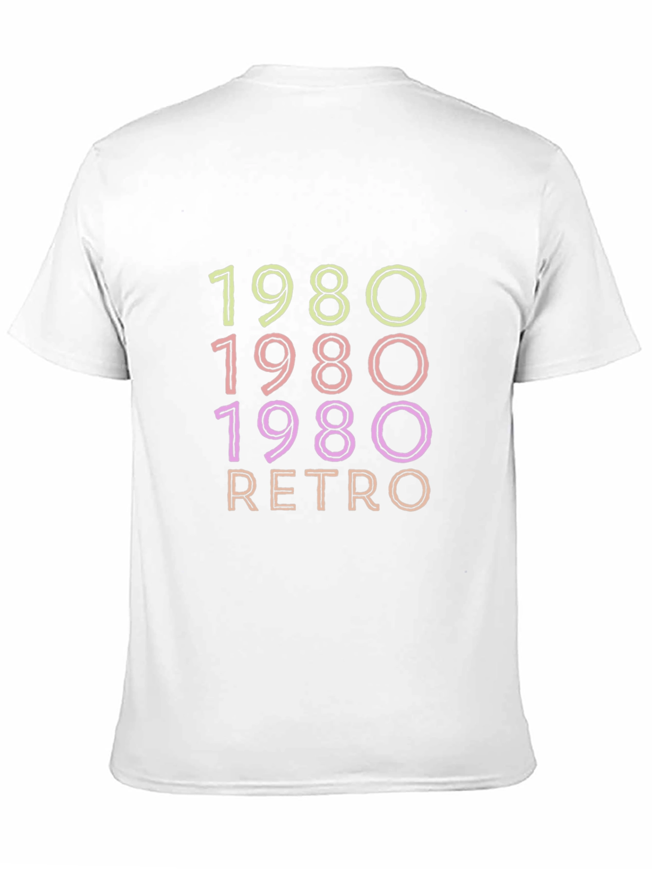 1980 Retro Graphic T-Shirt - Classic Style
