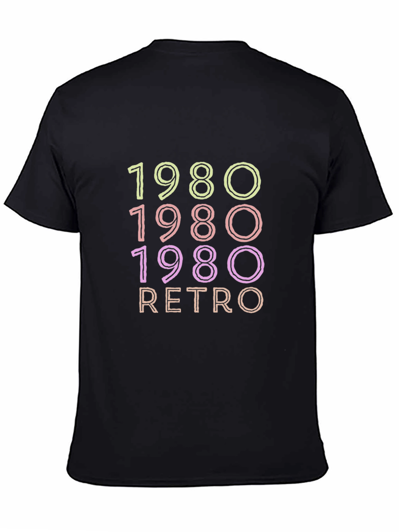 1980 Retro Graphic T-Shirt - Classic Style