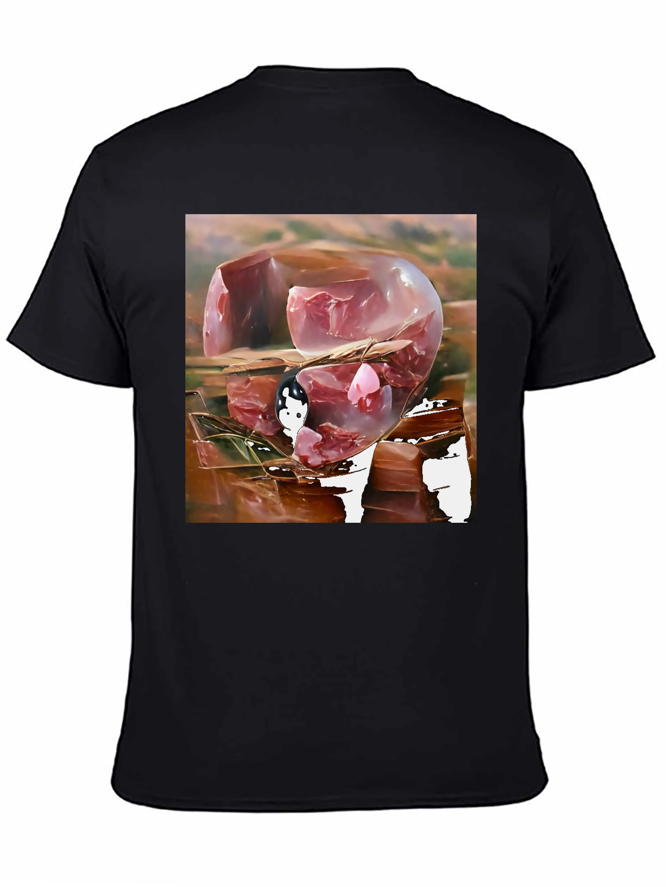Abstract Meat Cube Art T-Shirt
