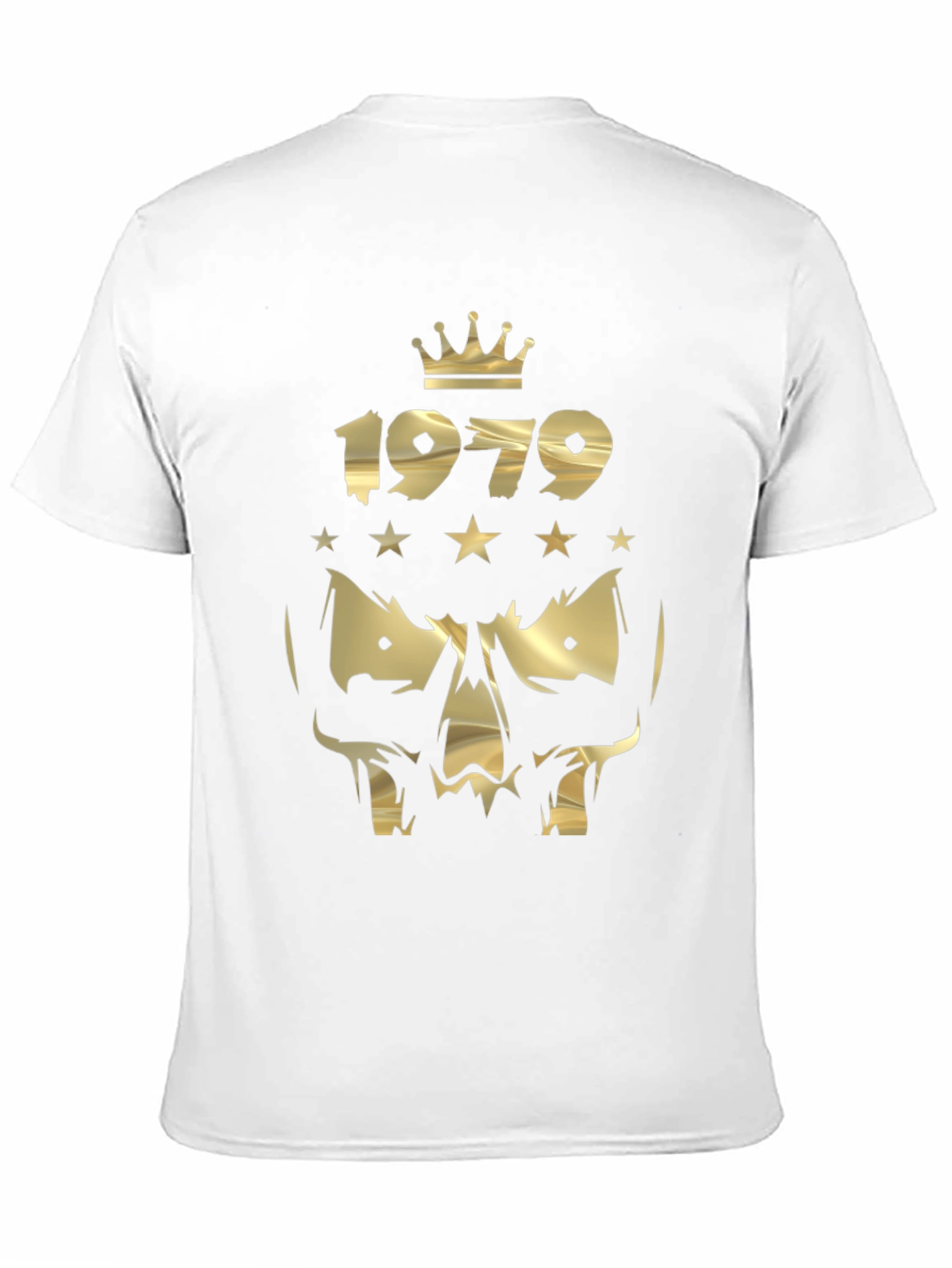 1979 Crown Skull Graphic T-Shirt - Black