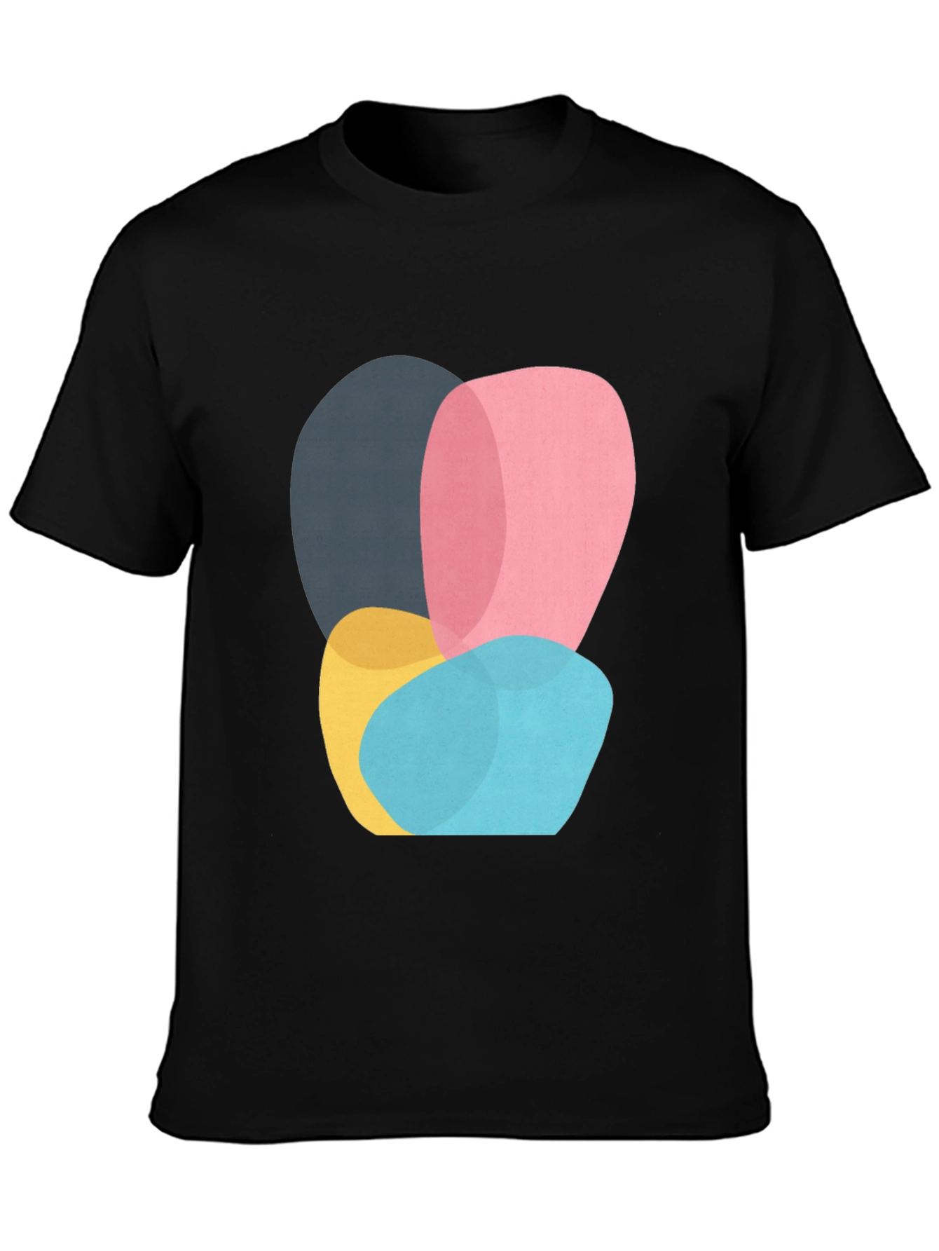Abstract Shapes Graphic Tee - Modern Art Shirt