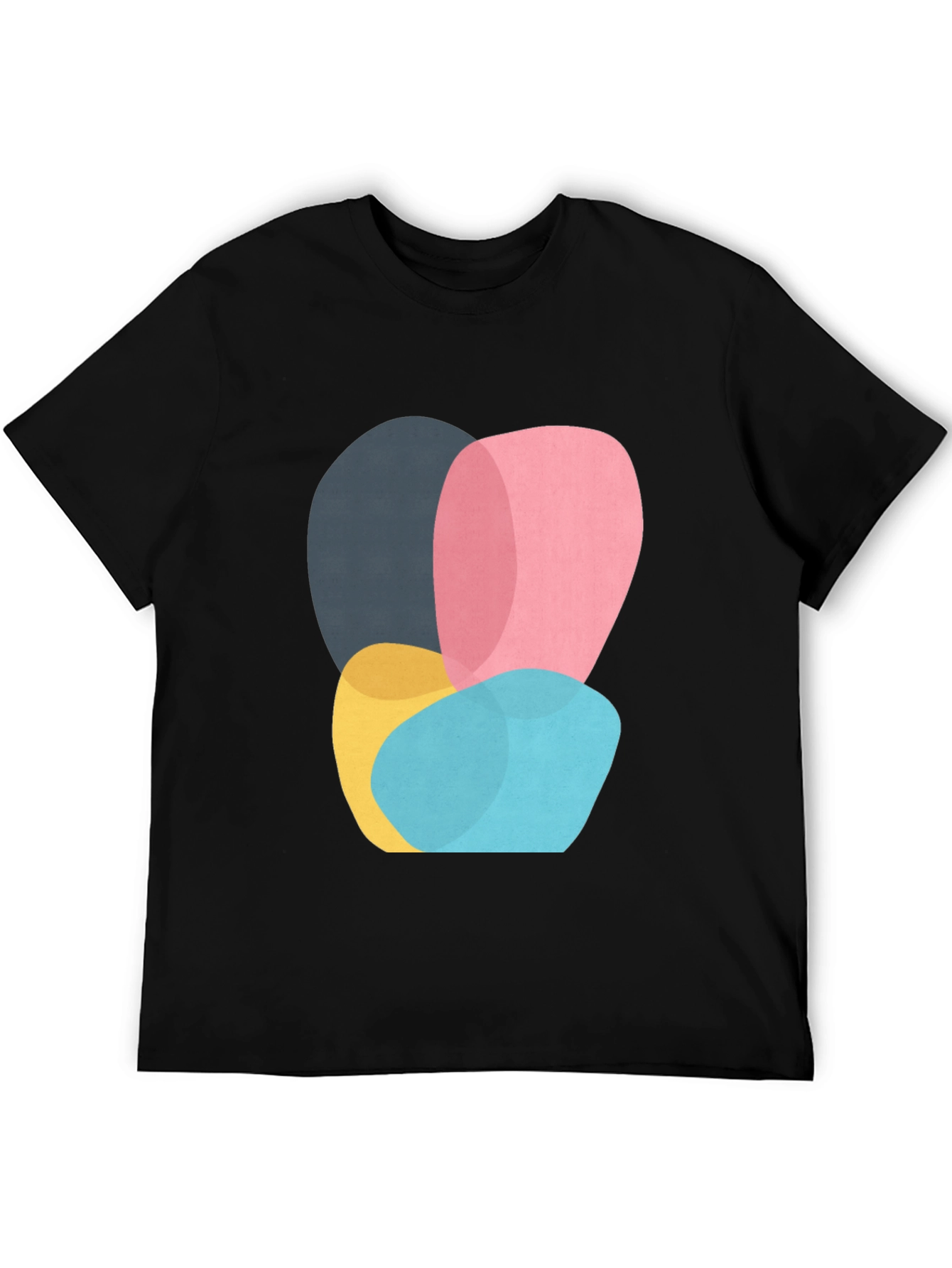 Abstract Shapes Graphic Tee - Modern Art Shirt