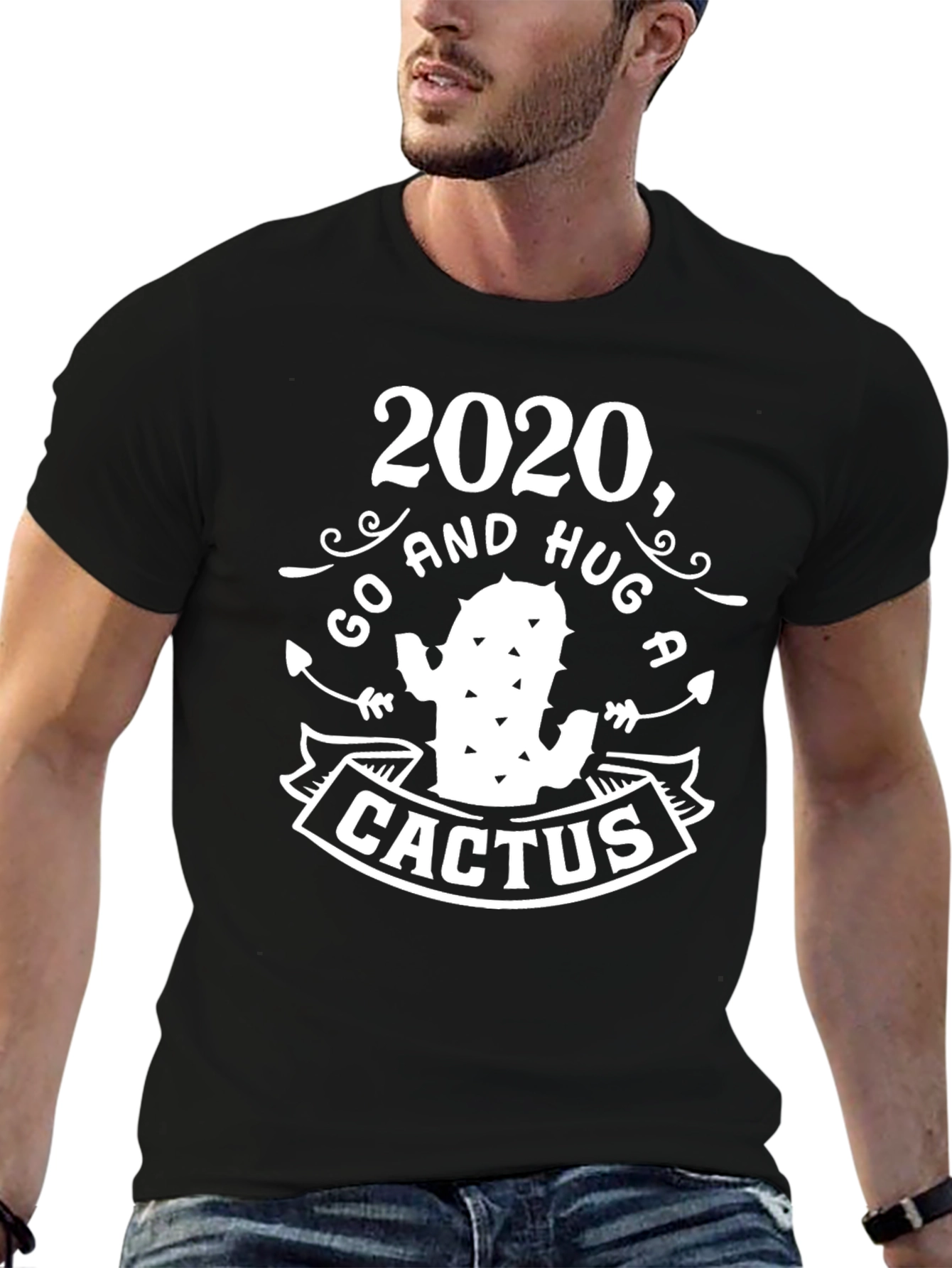 2020 Go Hug A Cactus T-Shirt