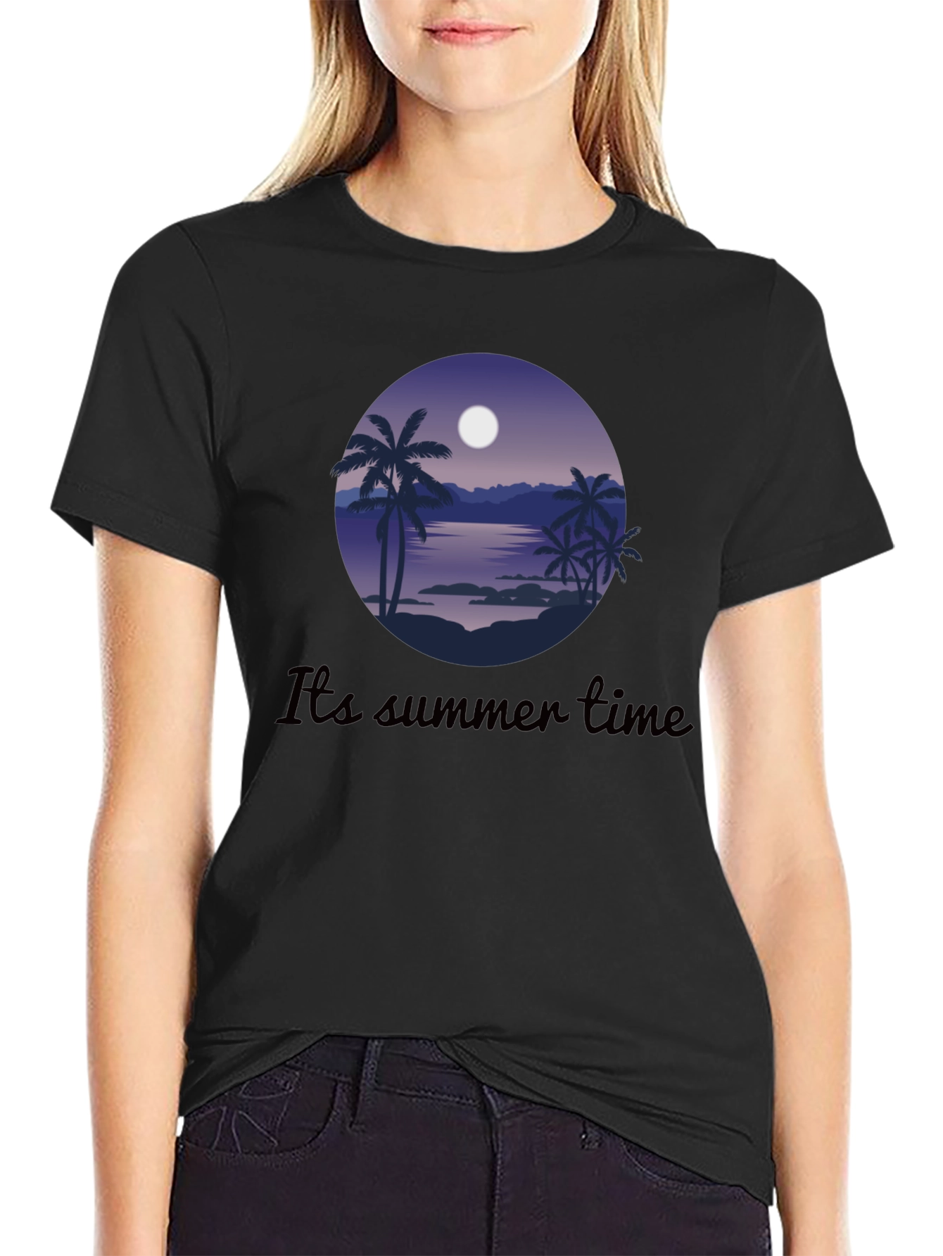 Summer Time Palm Tree T-Shirt