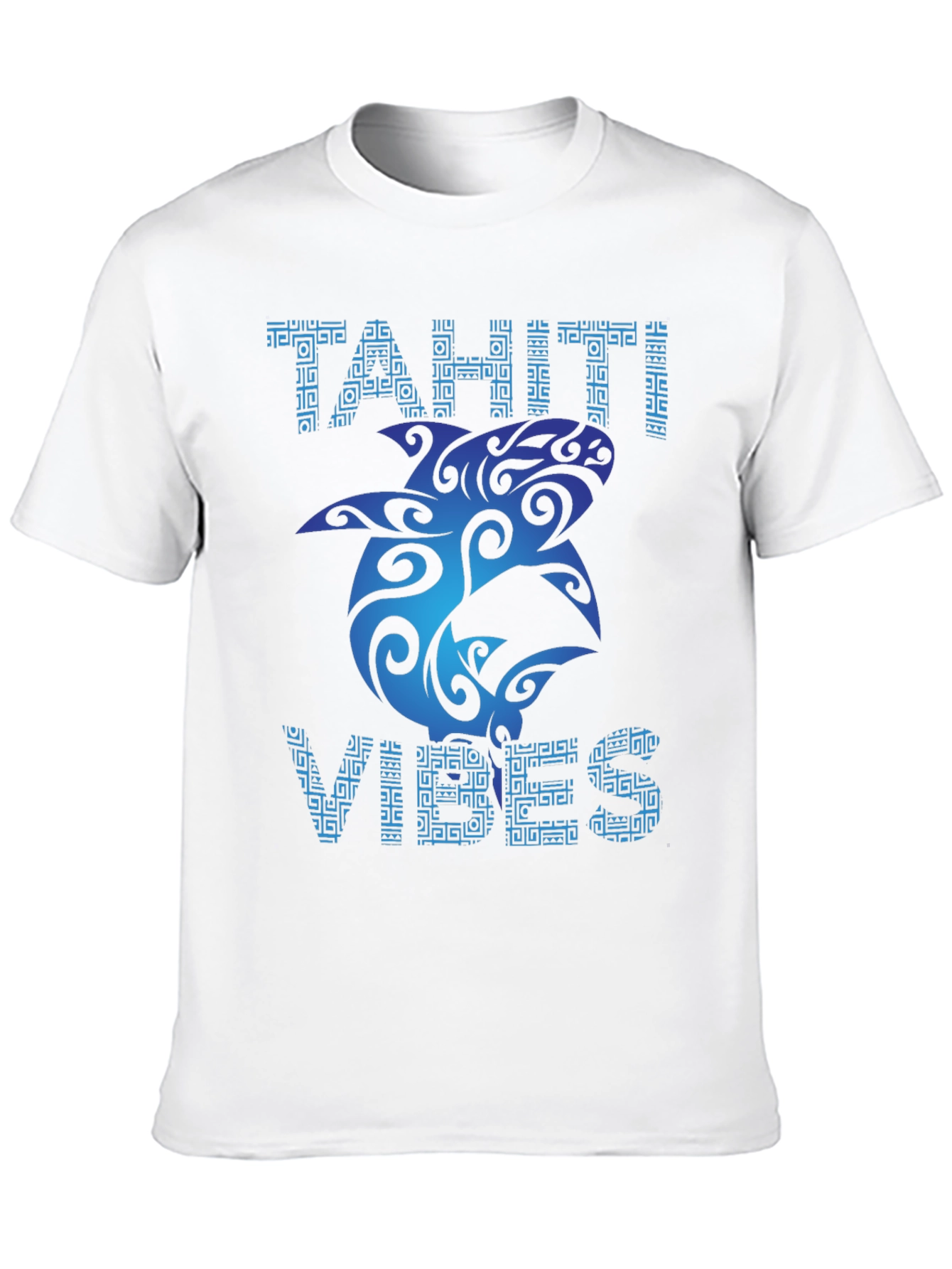 Tahiti Vibes Graphic Tee - Black