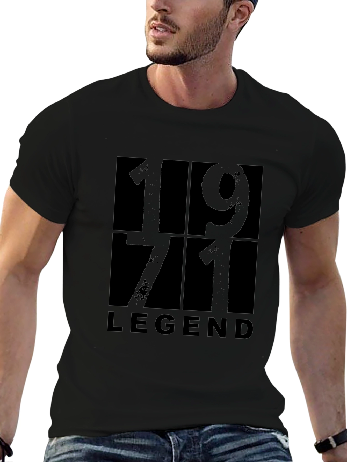 1971 Legend Black Graphic Tee