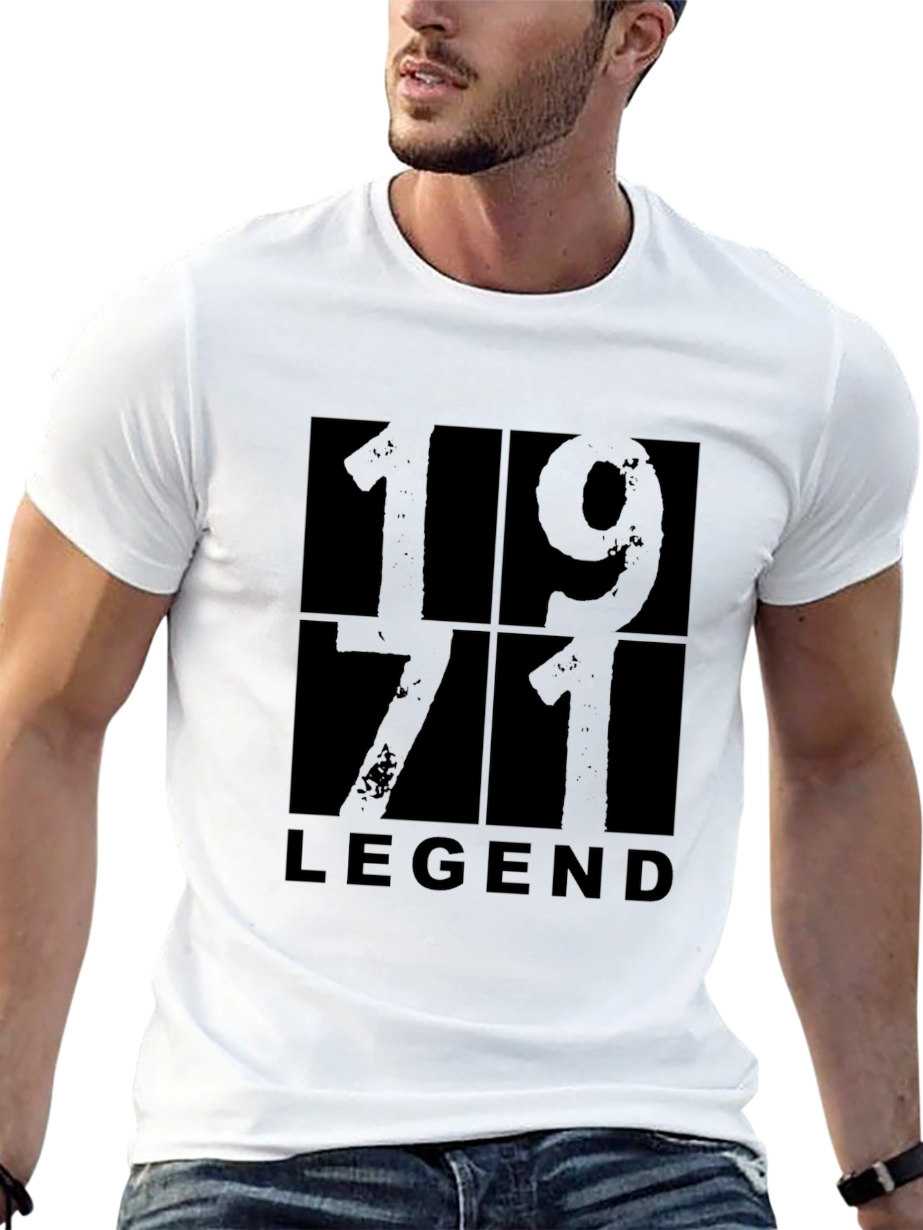 1971 Legend Black Graphic Tee
