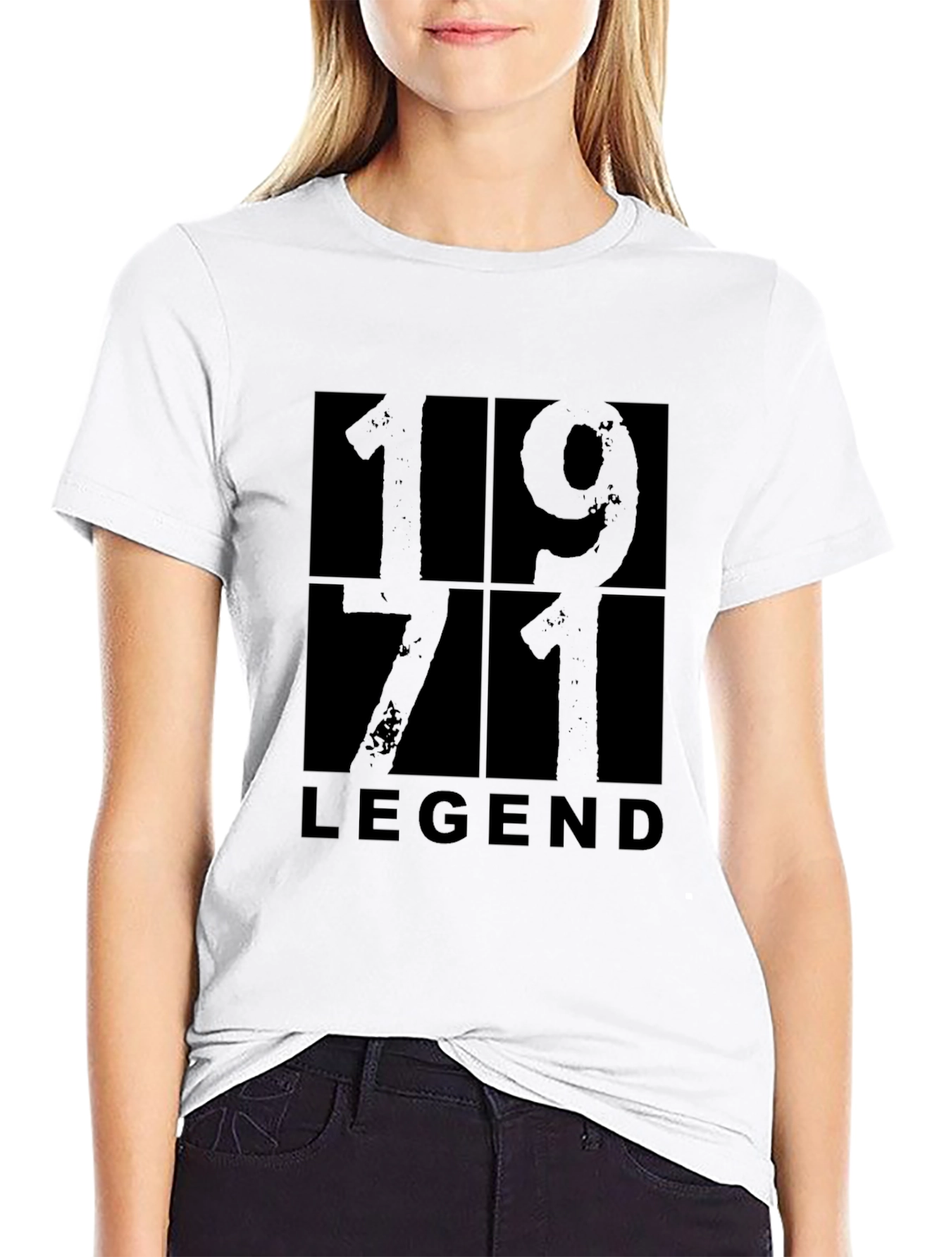 1971 Legend Black Graphic Tee