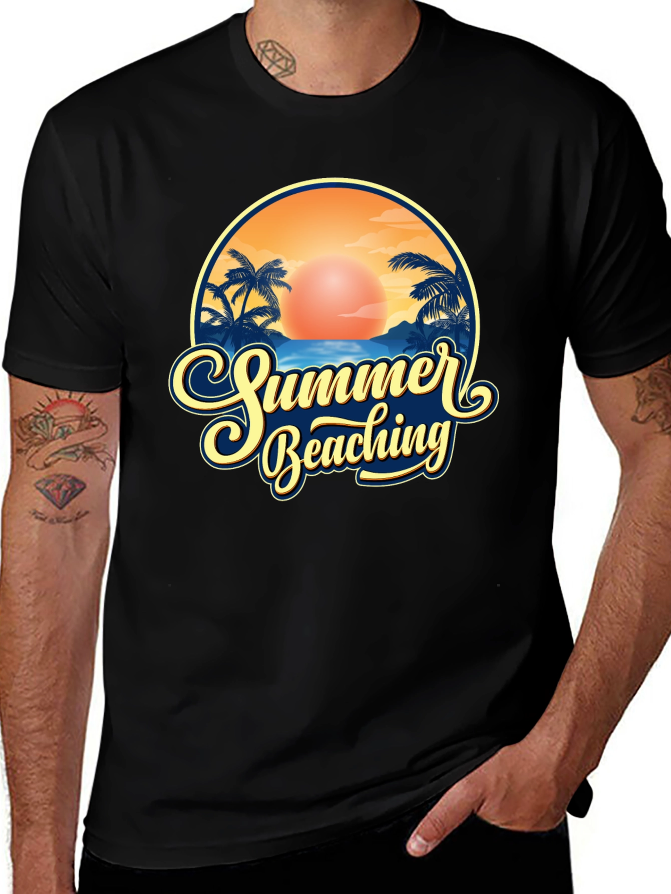 Summer Beaching Graphic Tee