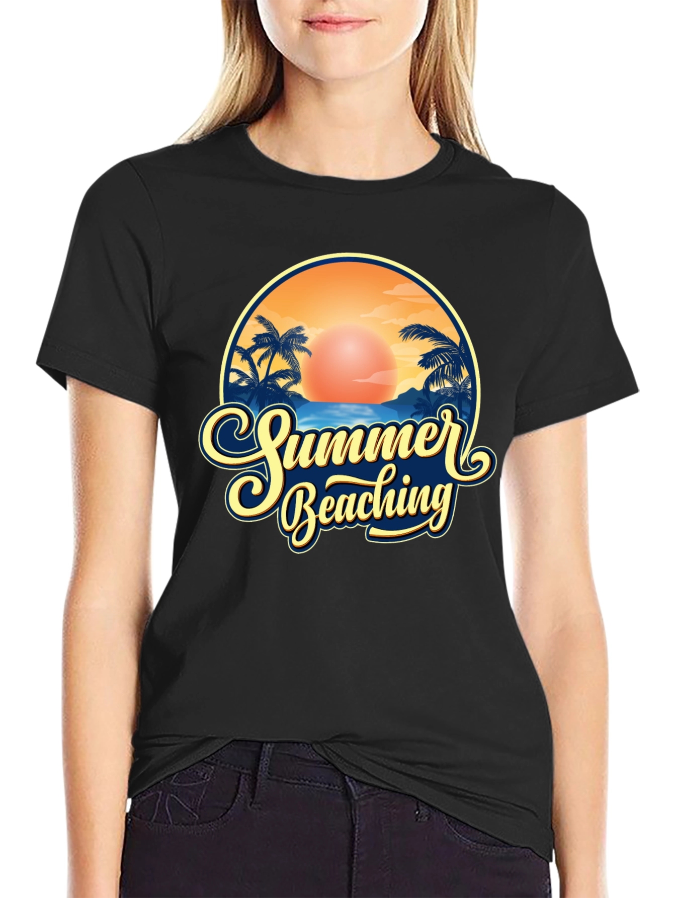 Summer Beaching Graphic Tee
