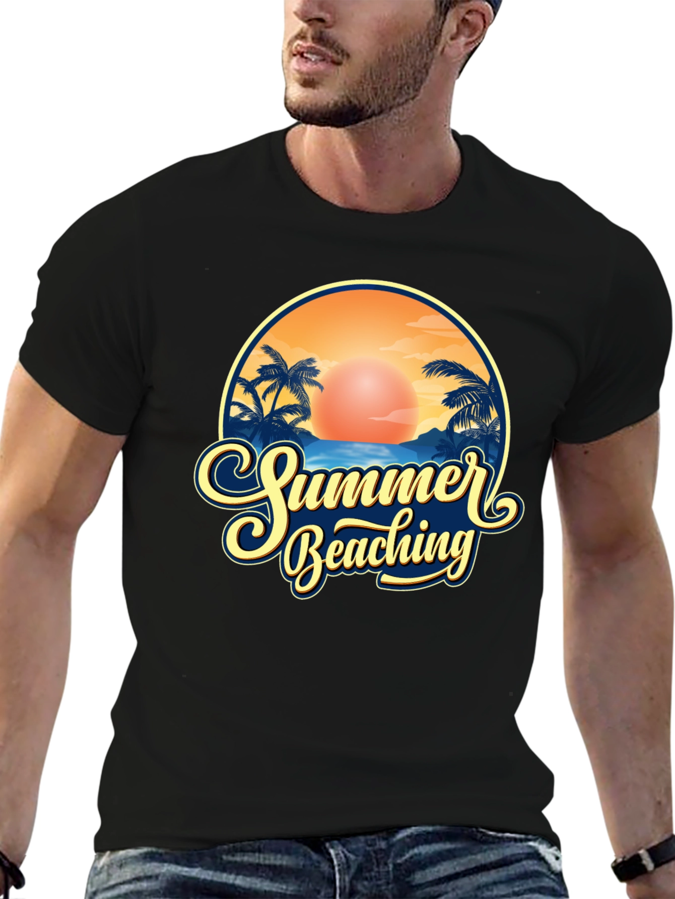 Summer Beaching Graphic Tee