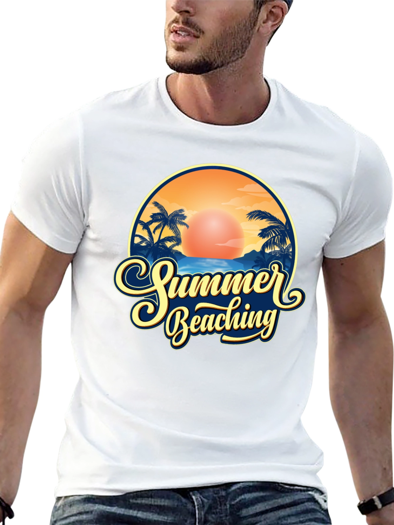 Summer Beaching Graphic Tee