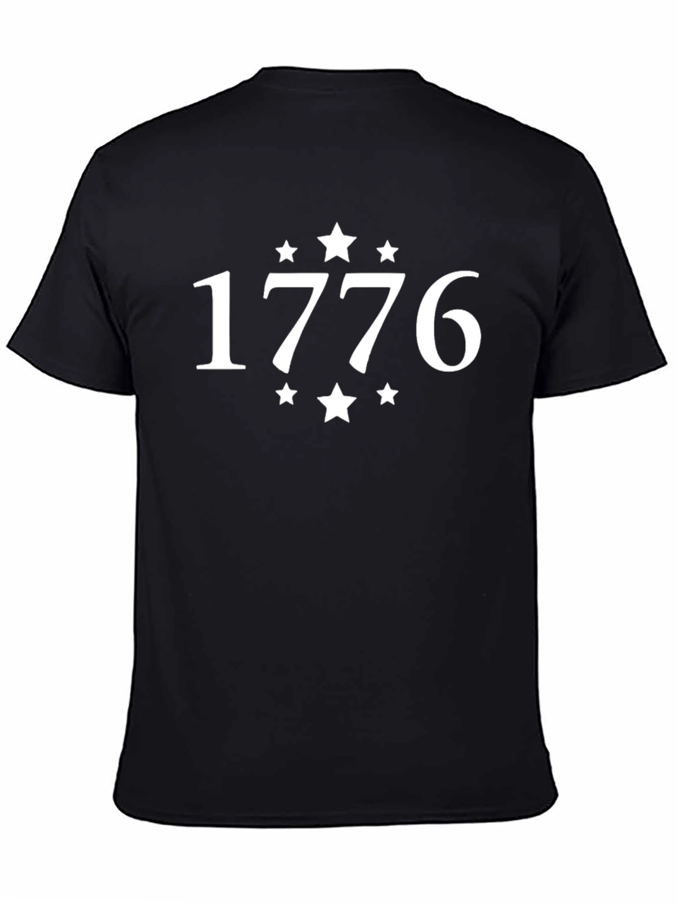 1776 Stars Graphic T-Shirt - Patriotic Pride
