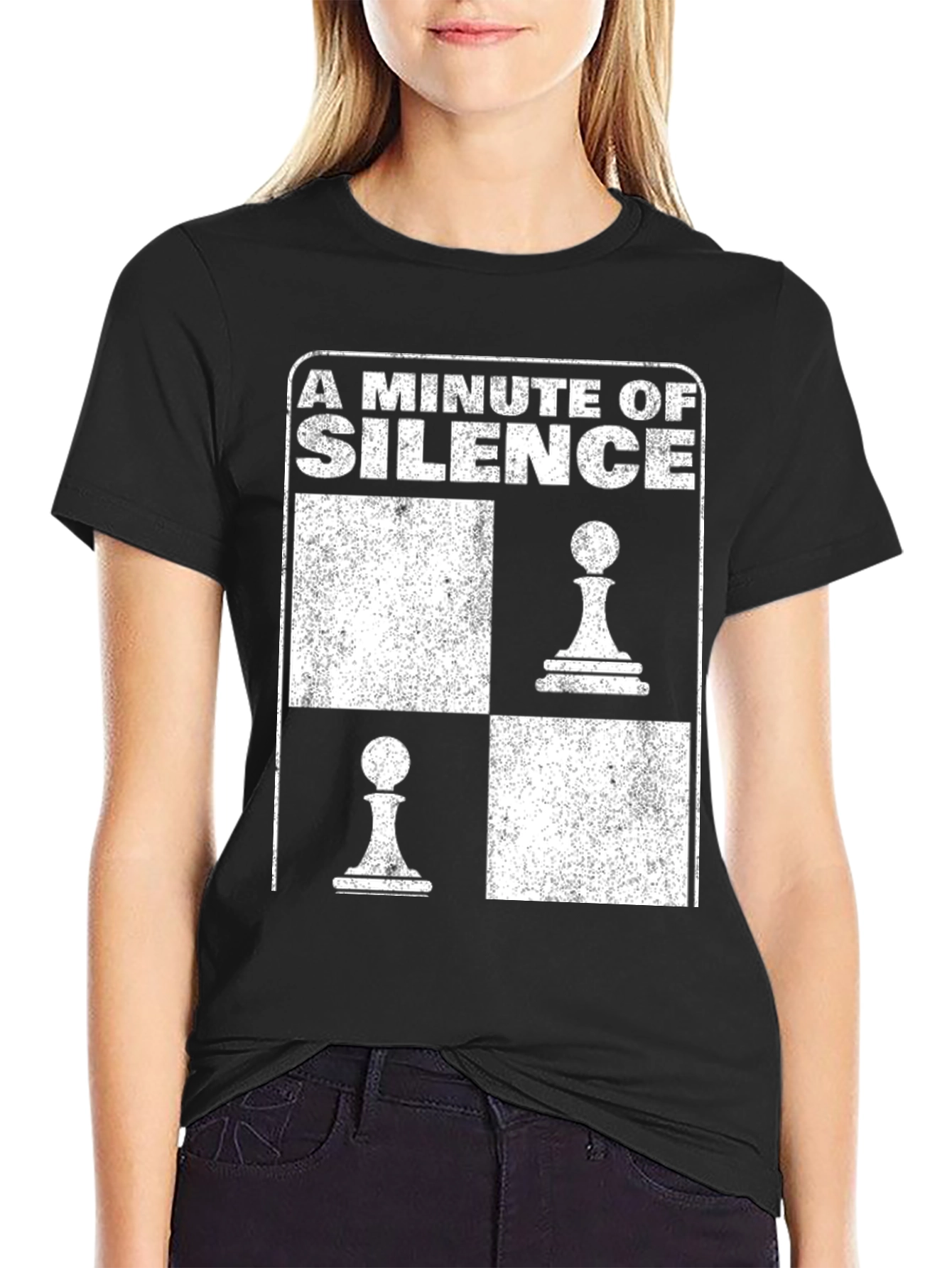 A Minute of Silence Chess T-Shirt