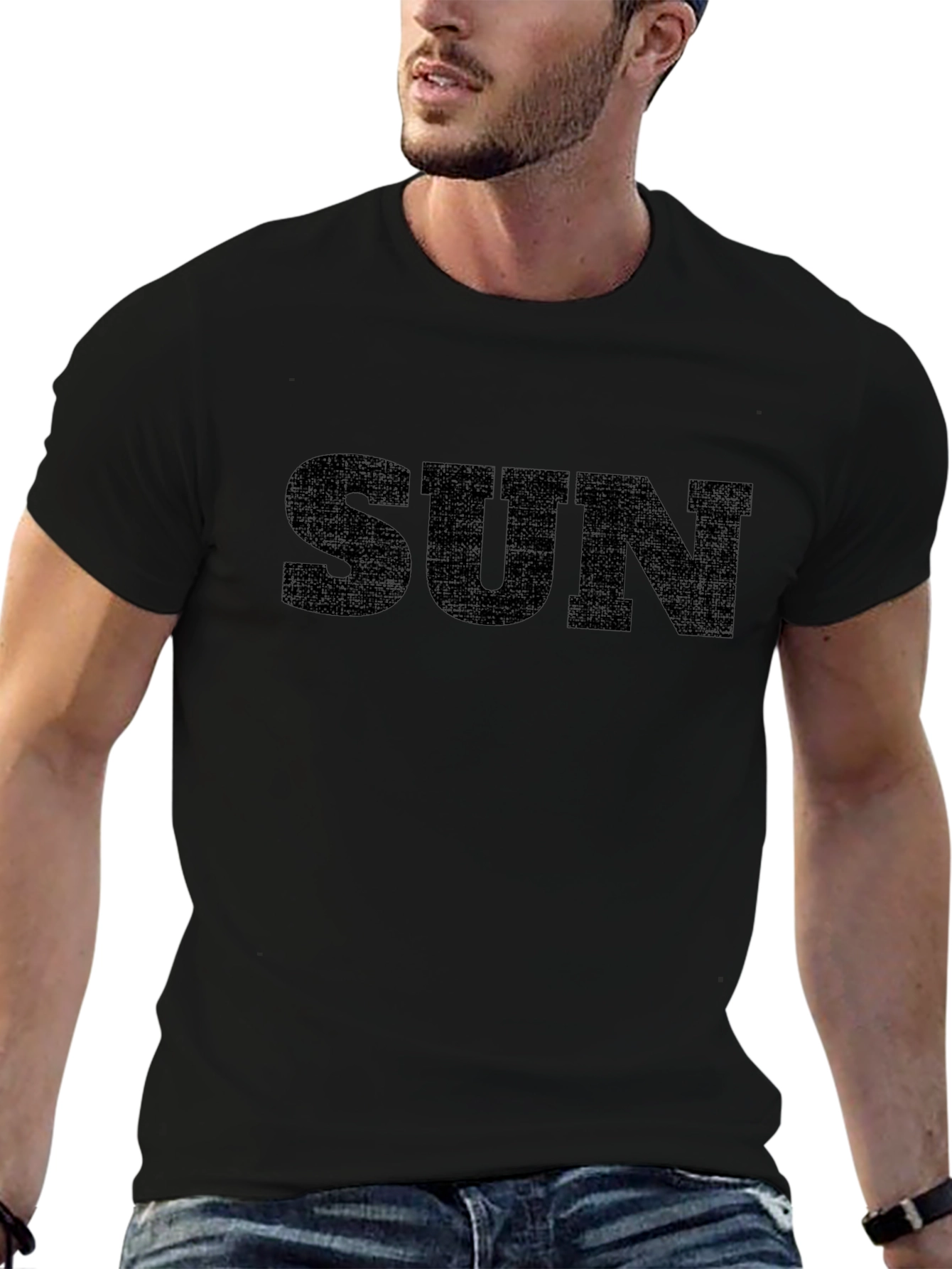 SUN Graphic Tee - Classic Black T-Shirt