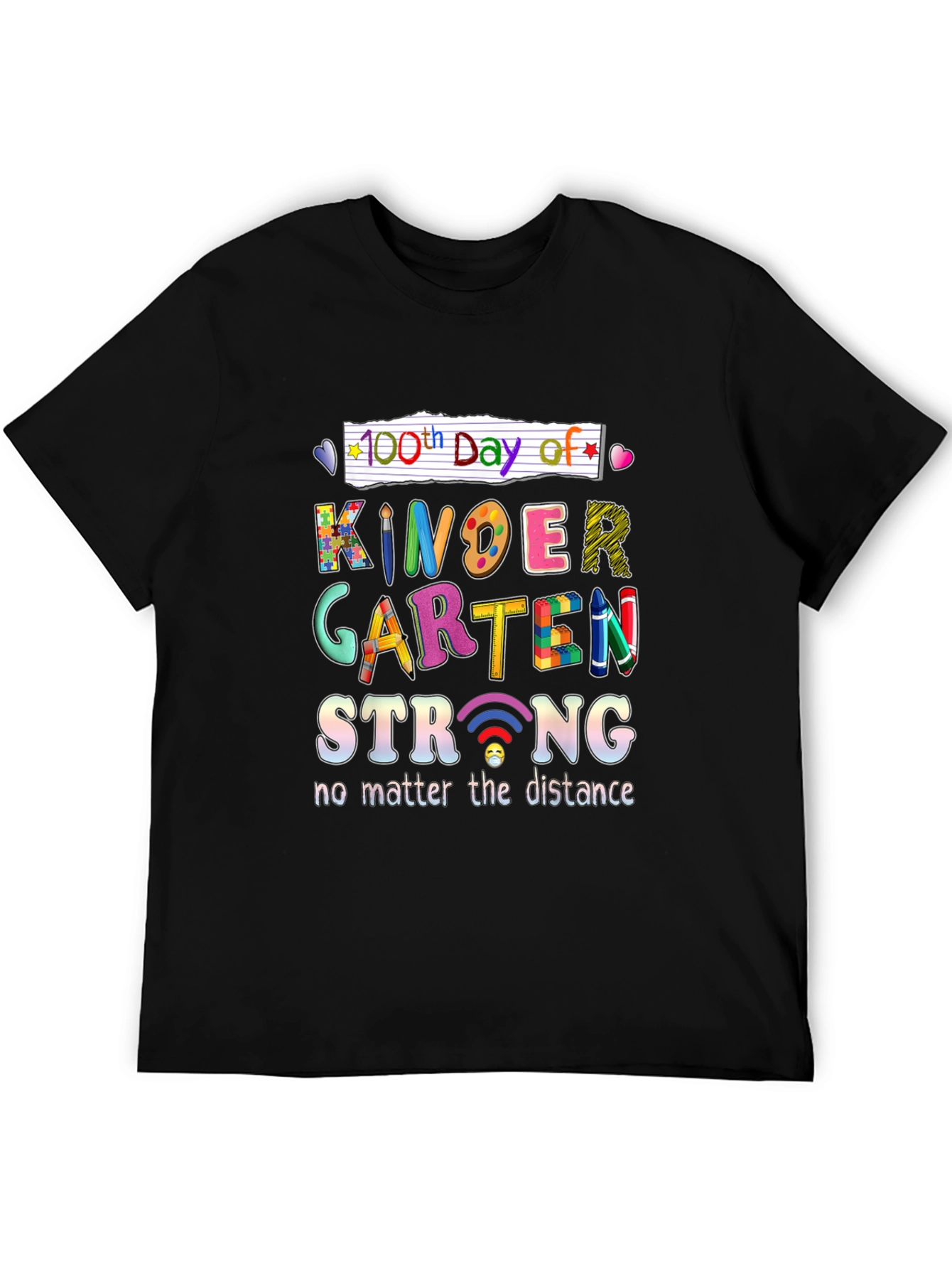 100th Day of Kindergarten Strong T-Shirt