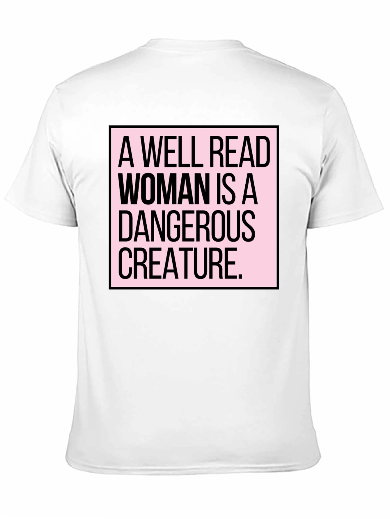 A Well Read Woman is a Dangerous Creature T-Shirt