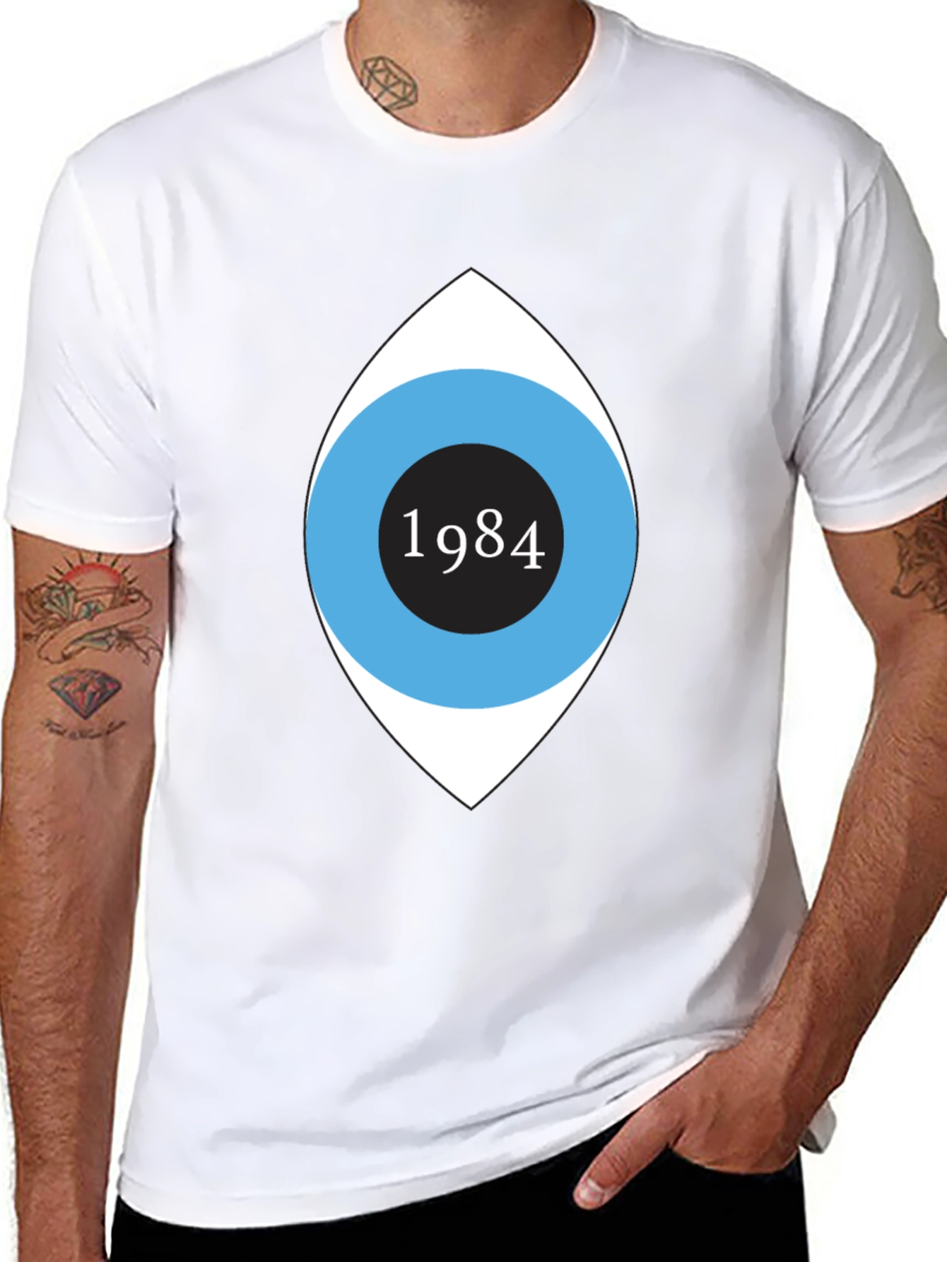 1984 Graphic Tee - Orwellian Style