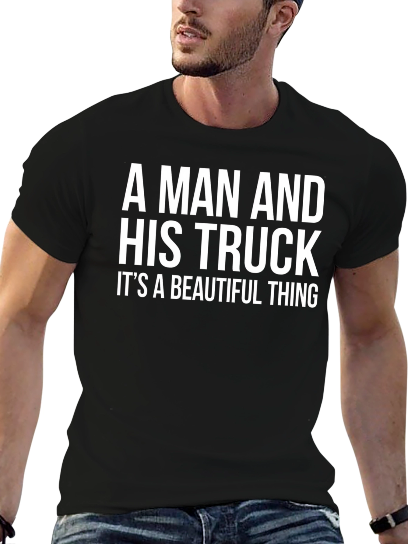 A Man and His Truck T-Shirt - Trucker Tee