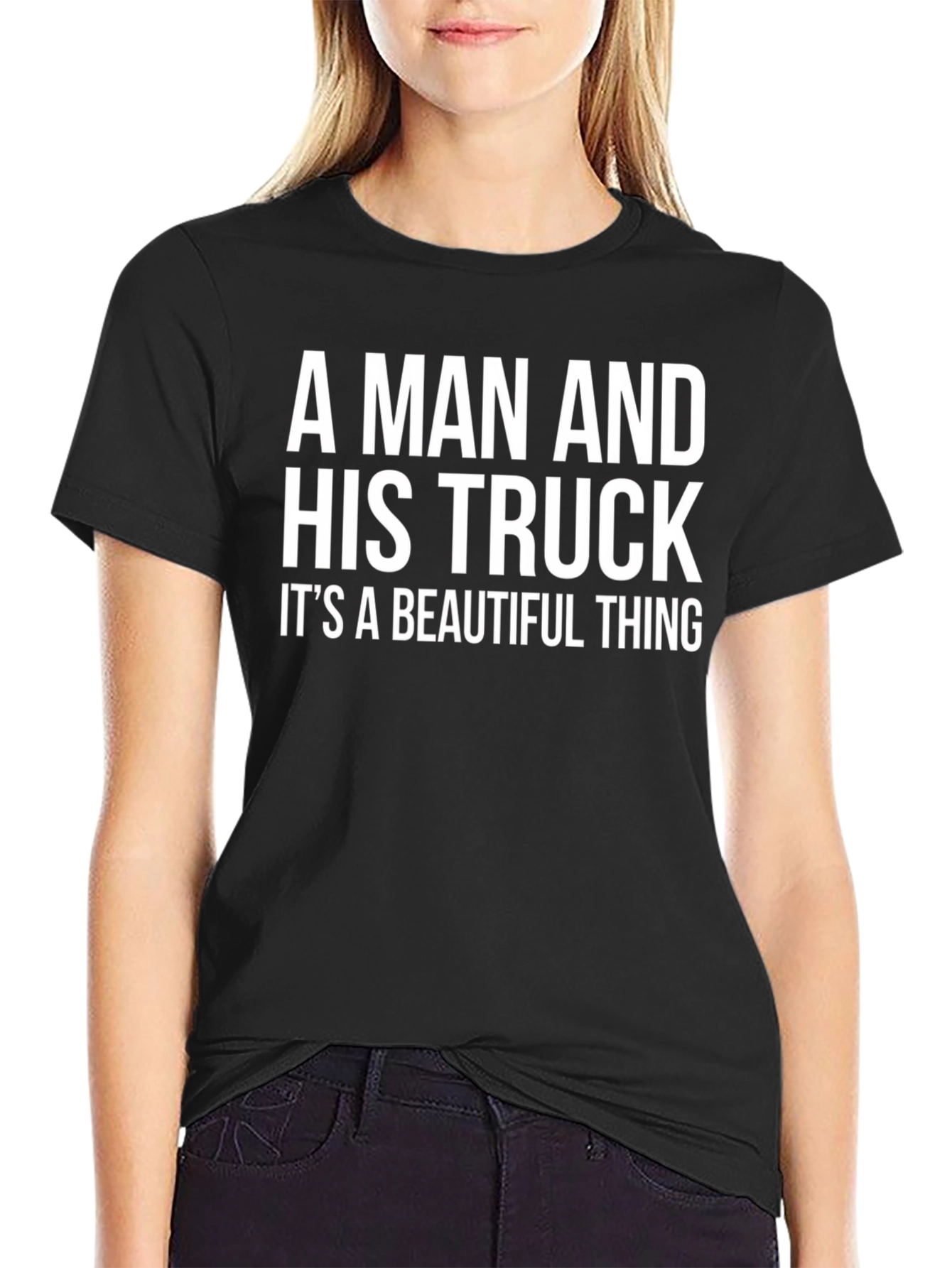 A Man and His Truck T-Shirt - Trucker Tee