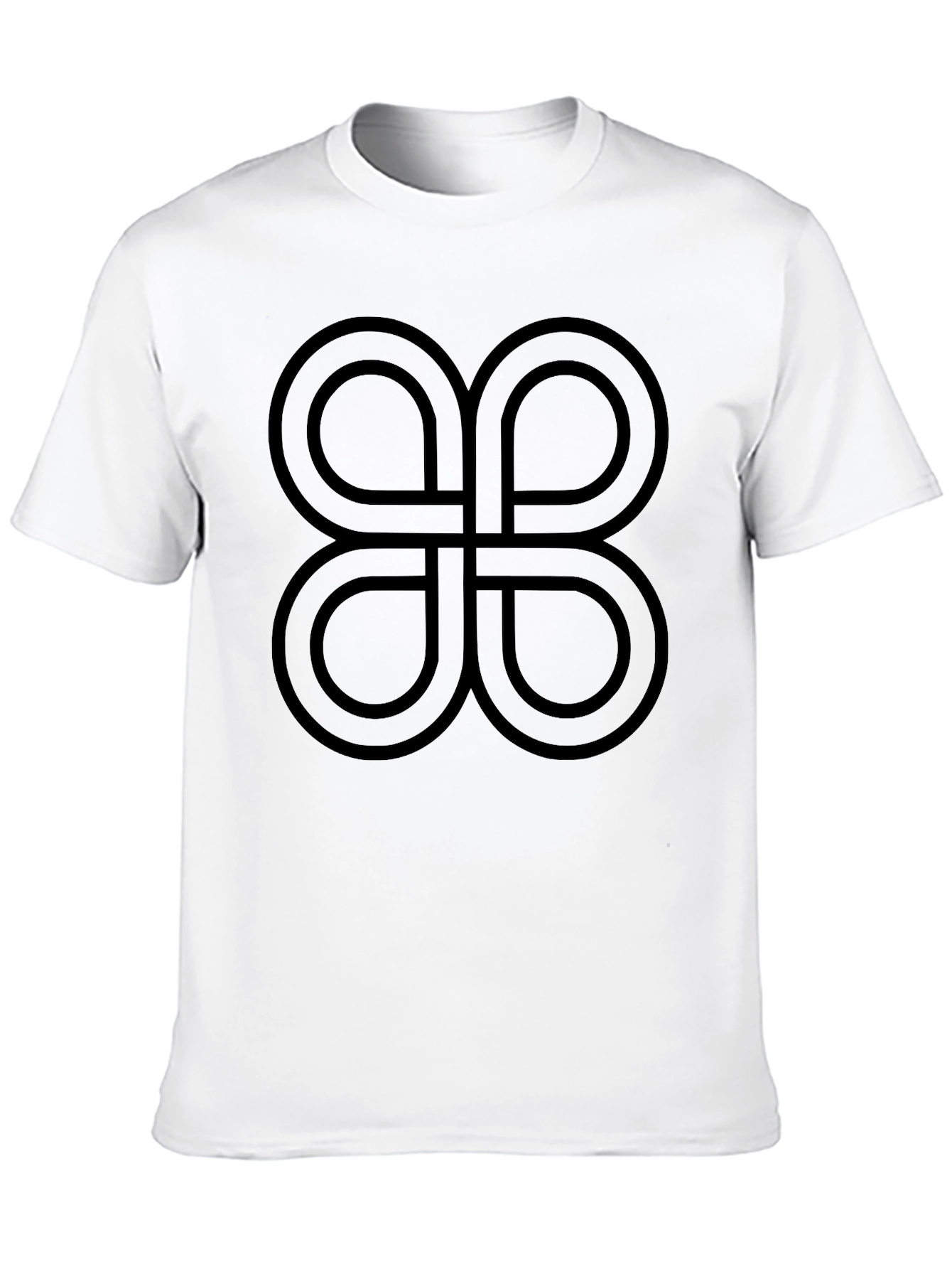 Abstract Symbol Black T-Shirt