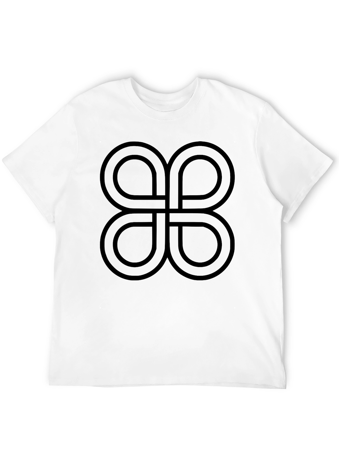 Abstract Symbol Black T-Shirt